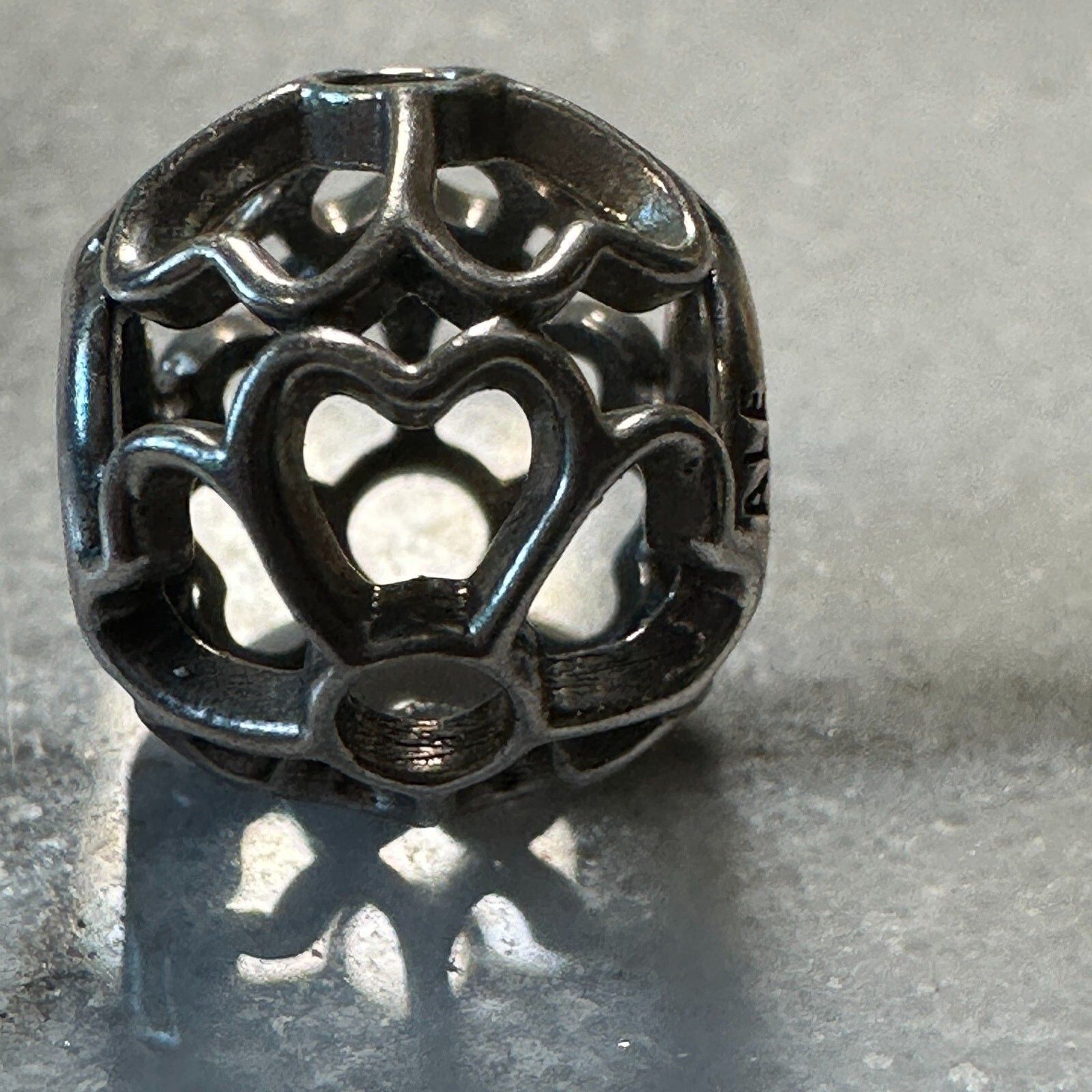 pandora Authentic Pandora Charm Primrose Openwork Bead 791489 RETIRE Size ONE SIZE - 2 Thumbnail