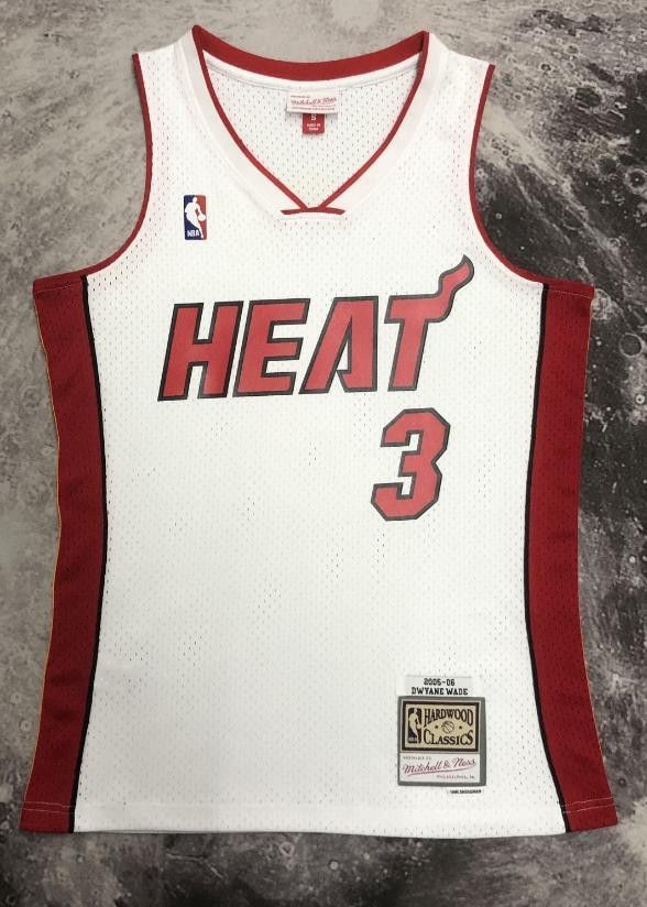 NBA 3 Dwyane Wade Jersey Miami Heat Jersey Size US M / EU 48-50 / 2 - 1 Thumbnail
