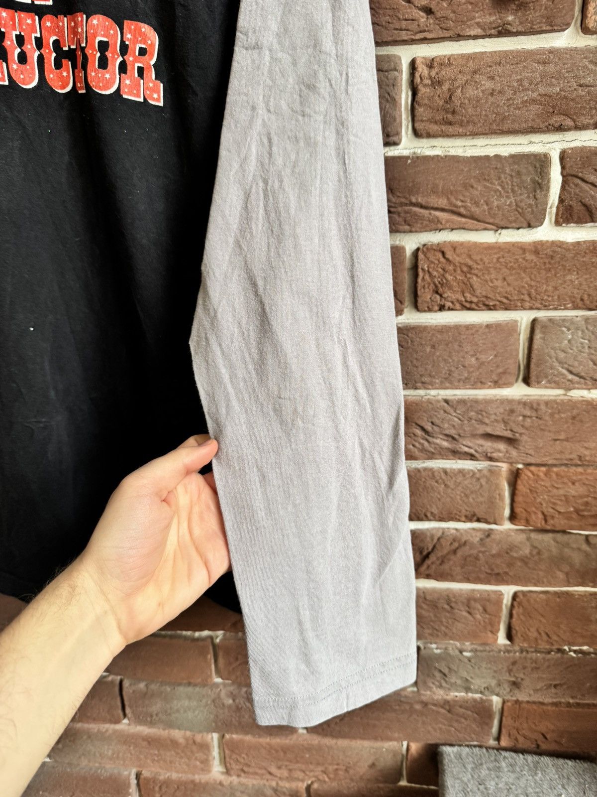Hook-Ups Vintage Y2K Fishbone Brand Sex Instructor Longsleeve T shirt Size US L / EU 52-54 / 3 - 5 Thumbnail
