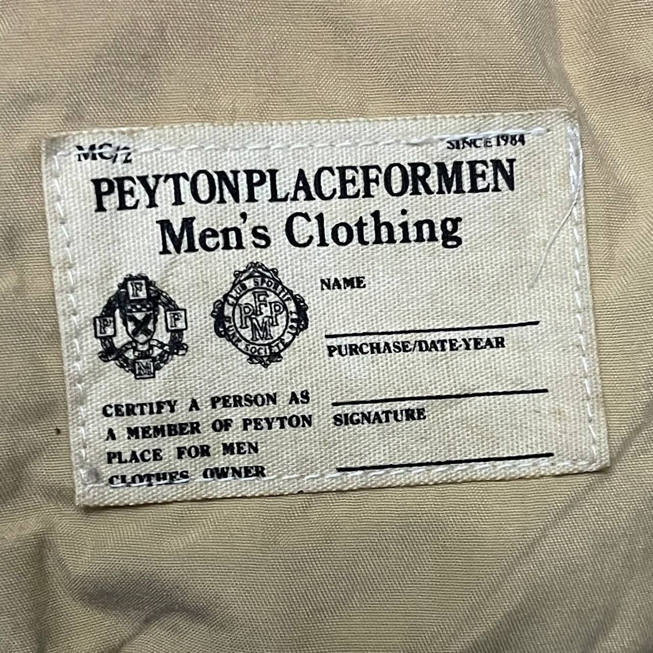 PPFM Vintage PPFM Peyton Place For Men Nylon Jacket Size US M / EU 48-50 / 2 - 11 Thumbnail
