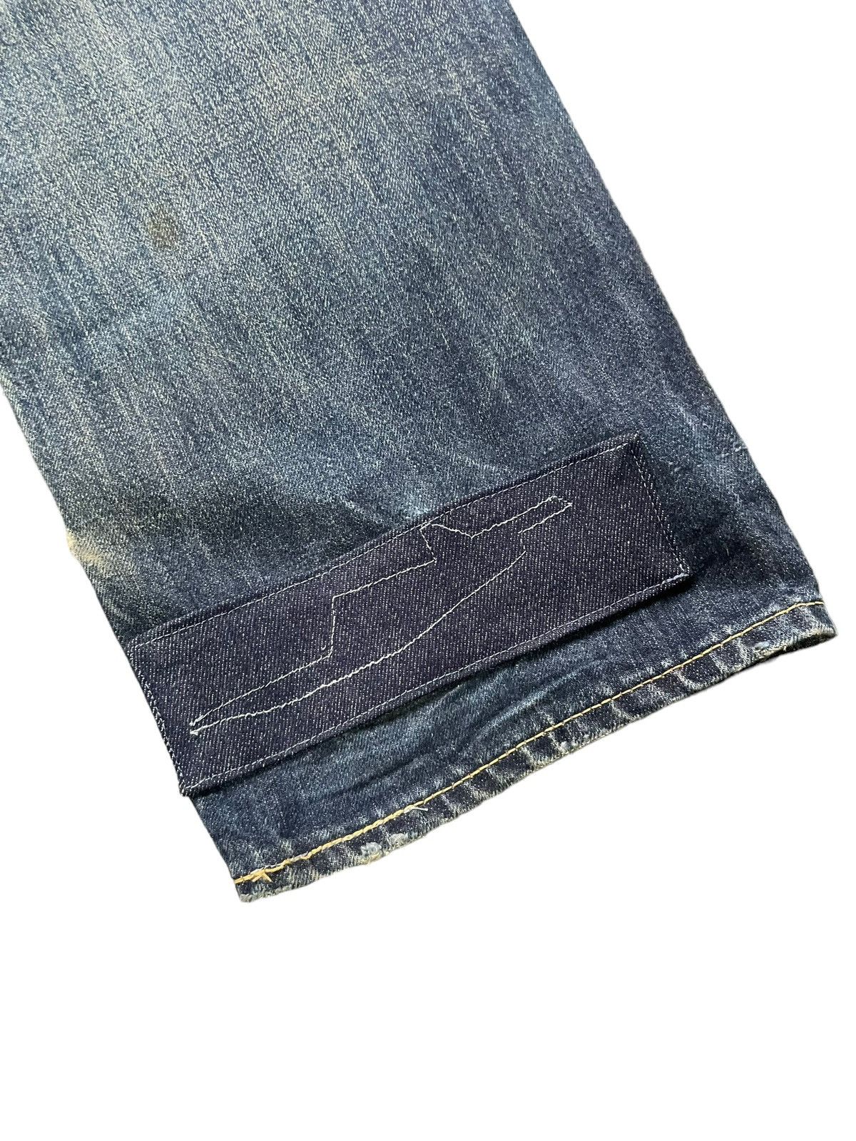 Japanese Brand Subciety Selvedge Distresed Denim Size US 34 / EU 50 - 9 Thumbnail