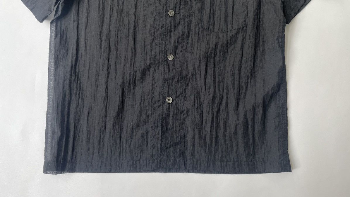 Our Legacy Black Grid Nylon Mesh Box Shirt Size US M / EU 48-50 / 2 - 7 Thumbnail