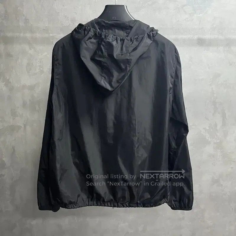 Valentino Valentino Black Nylon Hooded Jacket Size XL . Size US XL / EU 56 / 4 - 5 Thumbnail