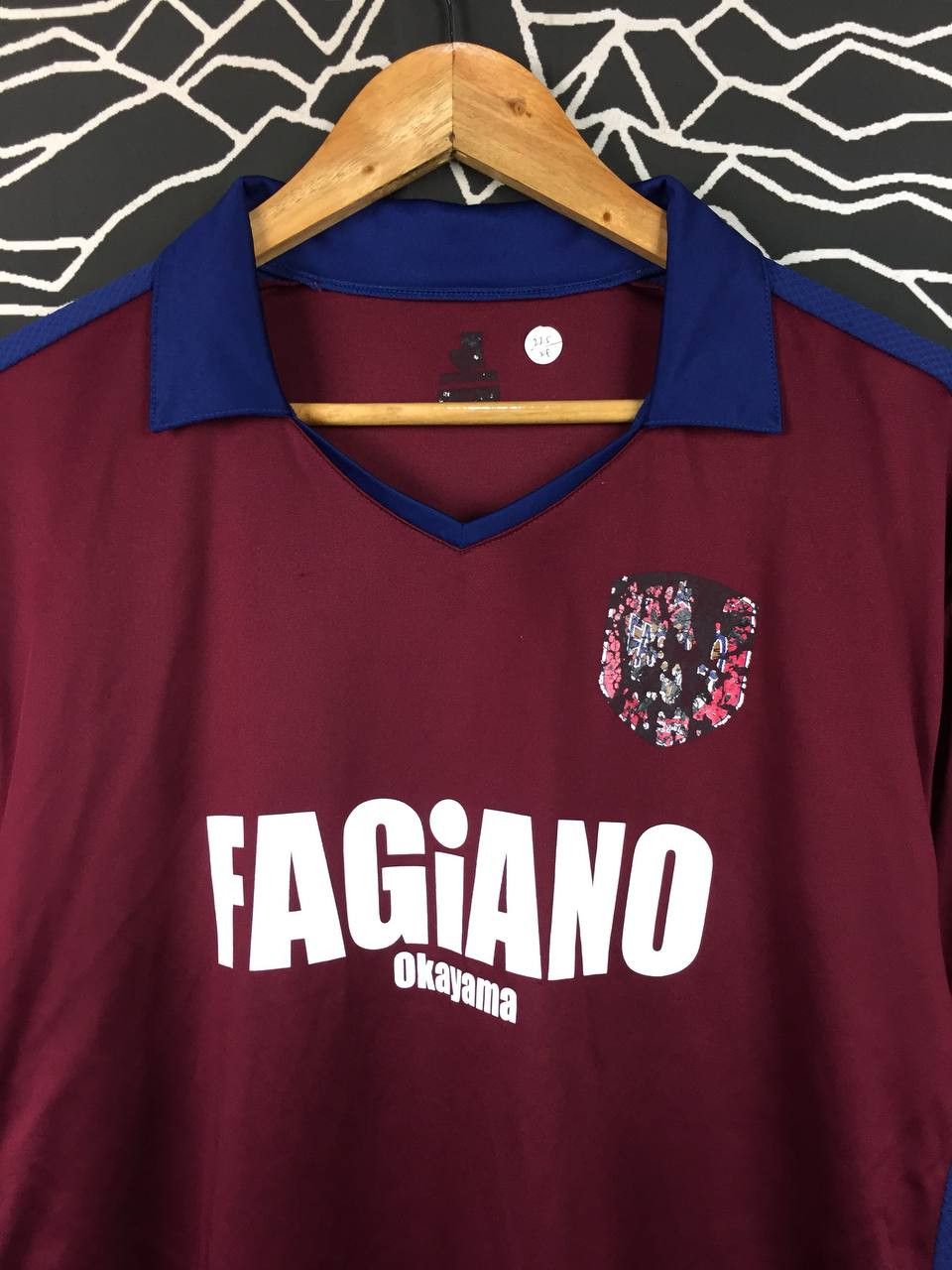Japanese Brand J.League Official Goods Fagiano Okayama FC Jersey Size US L / EU 52-54 / 3 - 3 Thumbnail