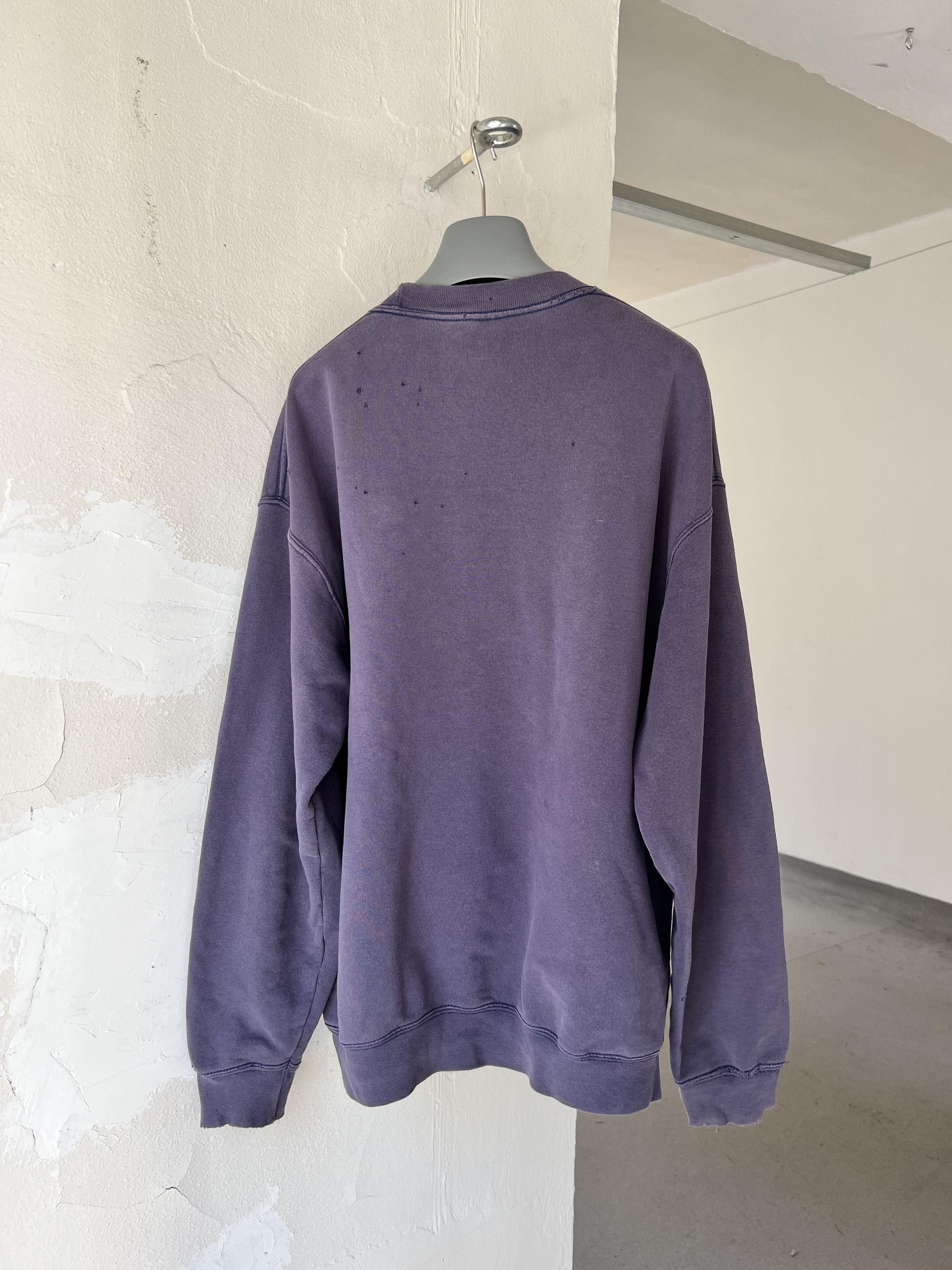 Fruit Of The Loom FOTL Vintage Distressed Sun Fade Crewneck Size US L / EU 52-54 / 3 - 3 Thumbnail