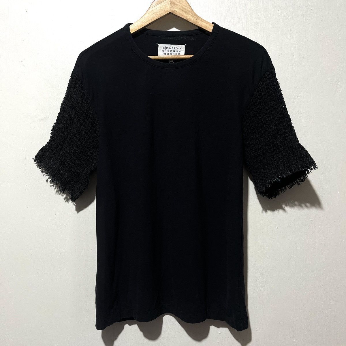 Maison Margiela Maison Margiela Woven Sleeve Tee Size M / US 6-8 / IT 42-44 - 1 Thumbnail