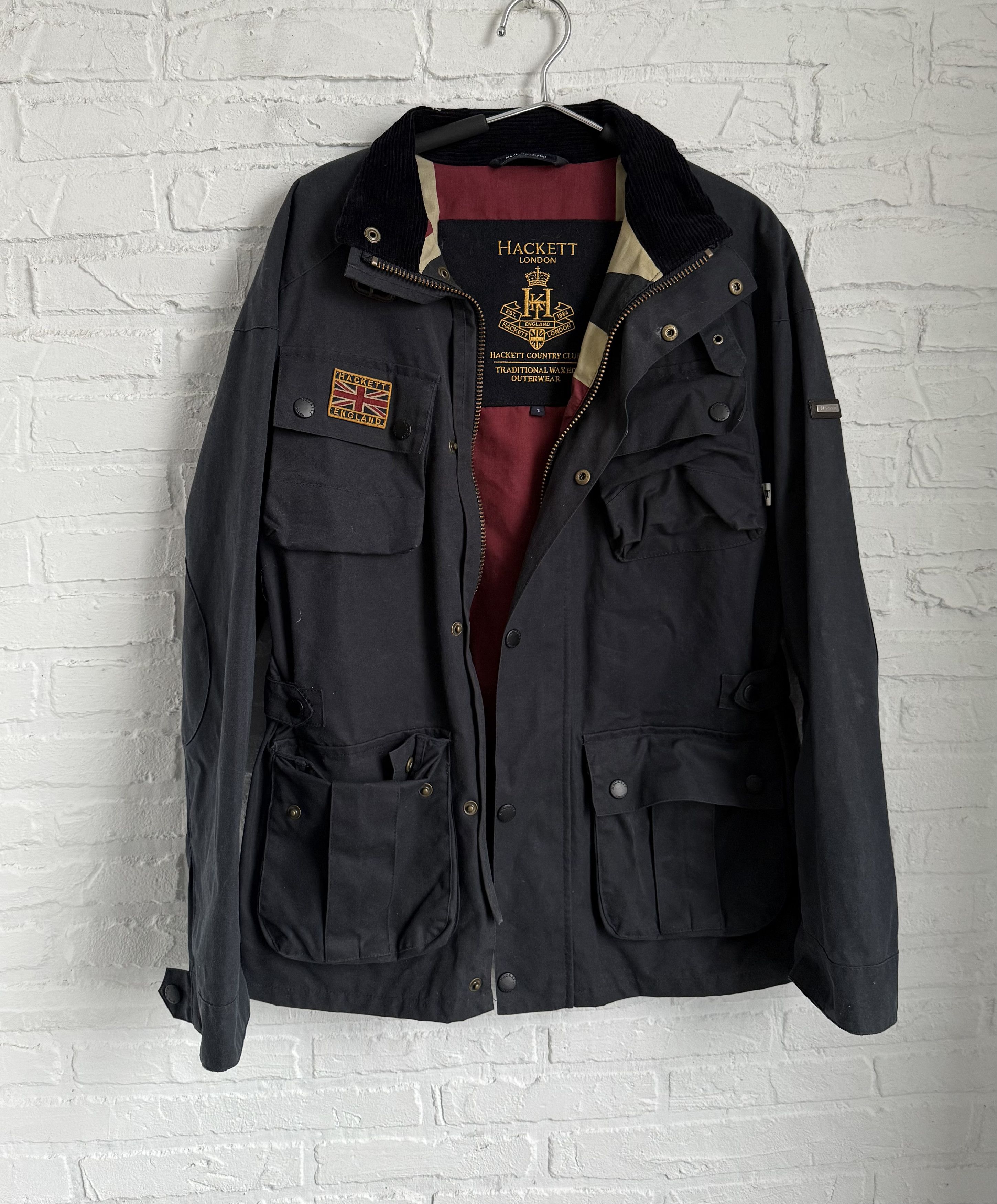 Hackett Hackett wax rally jacket millerain Size US S / EU 44-46 / 1 - 3 Thumbnail