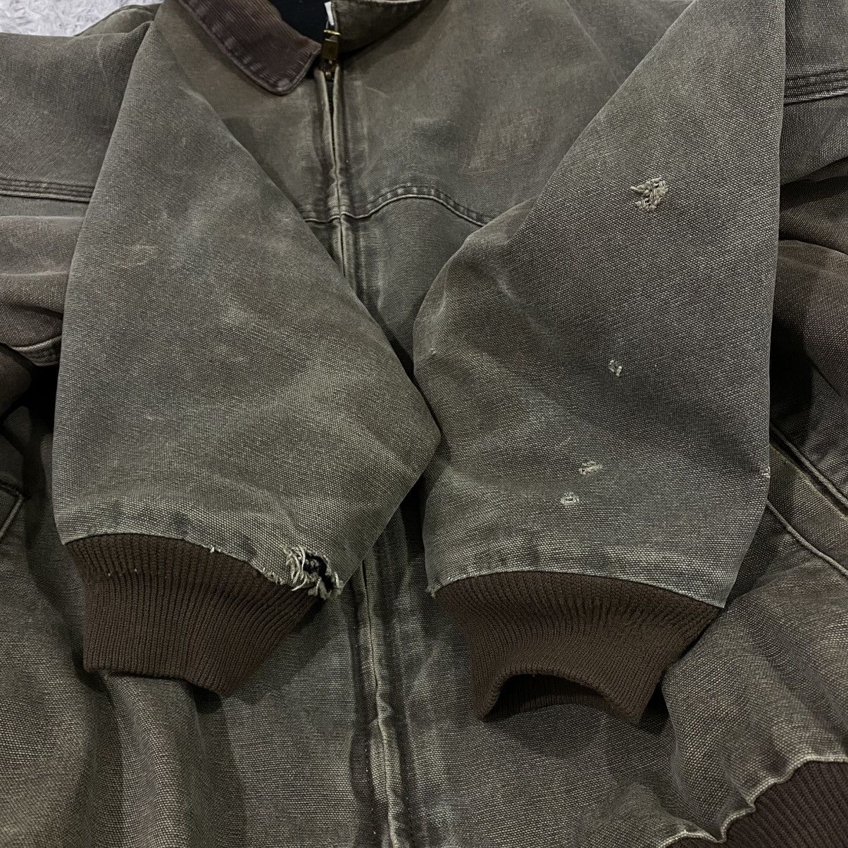 Carhartt Vintage carhartt jacket duck canvas santa fe work zipper Size US L / EU 52-54 / 3 - 14 Thumbnail