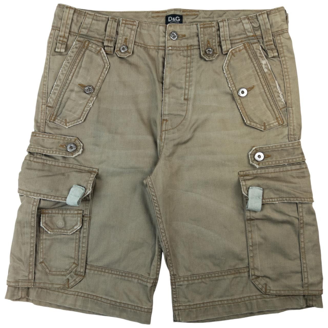 Dolce & Gabbana Vintage Dolce & Gabbana Multi Pocket Cargo Shorts Size W34 Size US 34 / EU 50 - 1 Thumbnail