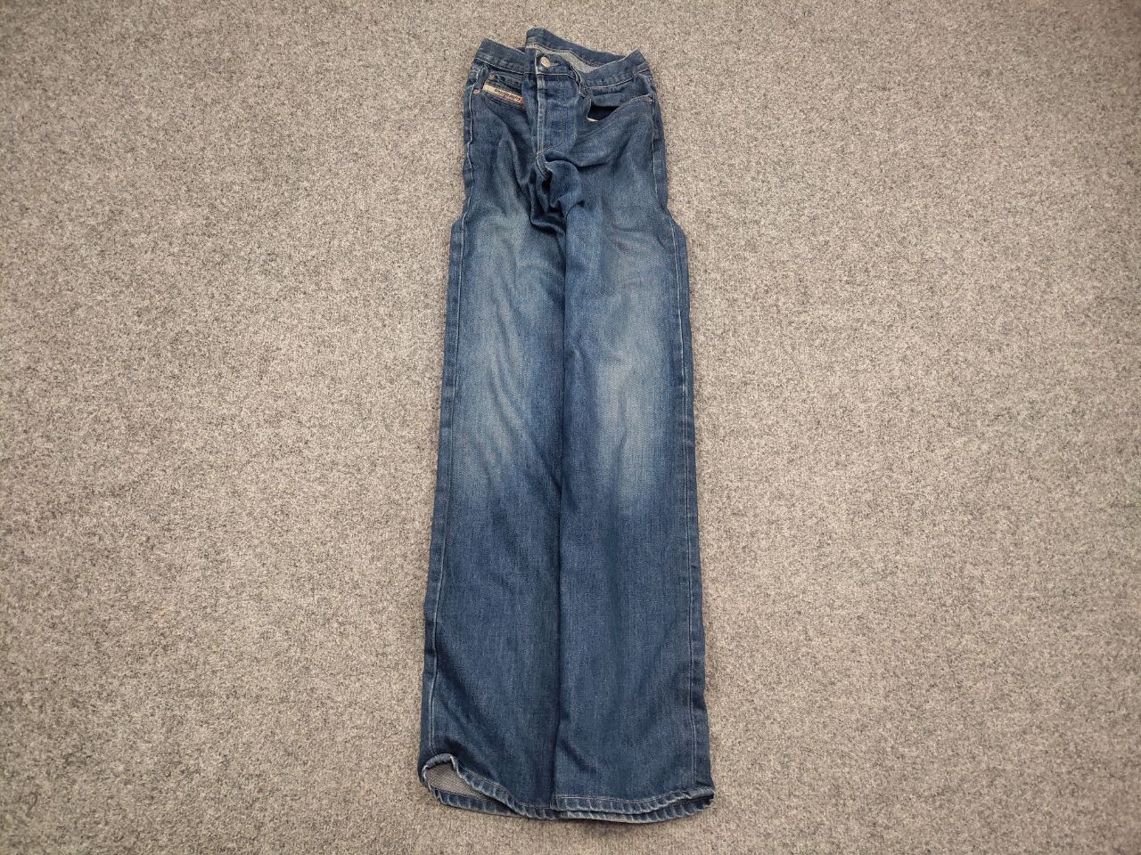 Diesel Vintage Diesel Industry Faded Denim Jeans Y2K Style Tapered Size US 32 / EU 48 - 2 Thumbnail