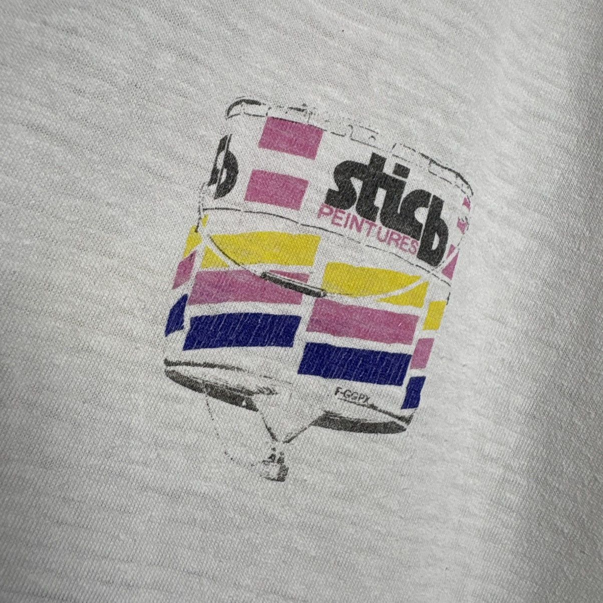 Vintage Vintage 90s Sticb Balloon Paint Bucket Art Graphic T-Shirt Size US L / EU 52-54 / 3 - 5 Thumbnail