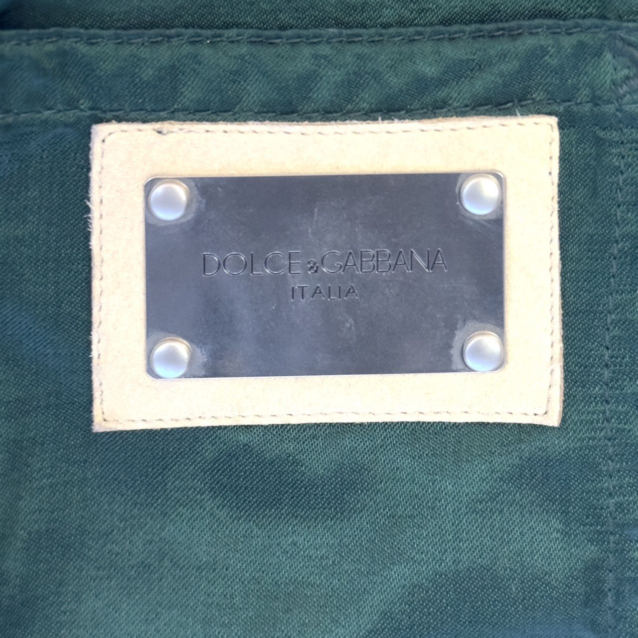 Dolce & Gabbana Green Cotton-Viscose Five-Pocket Pants IT 48 ZDP72/822N Size US 32 / EU 48 - 5 Thumbnail