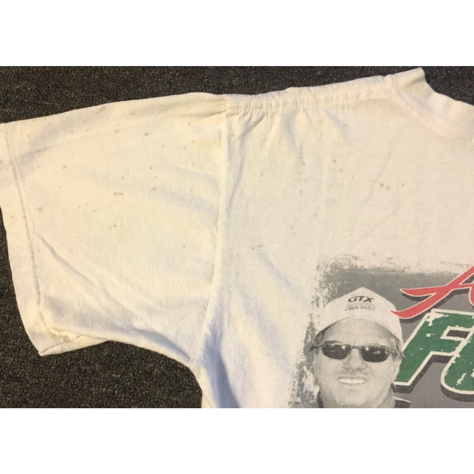 Anvil VINTAGE John Ashley Force Father Like Daughter Shirt M White 90s Grunge NASCAR Racing Mens T-Shirt Size US M / EU 48-50 / 2 - 6 Thumbnail