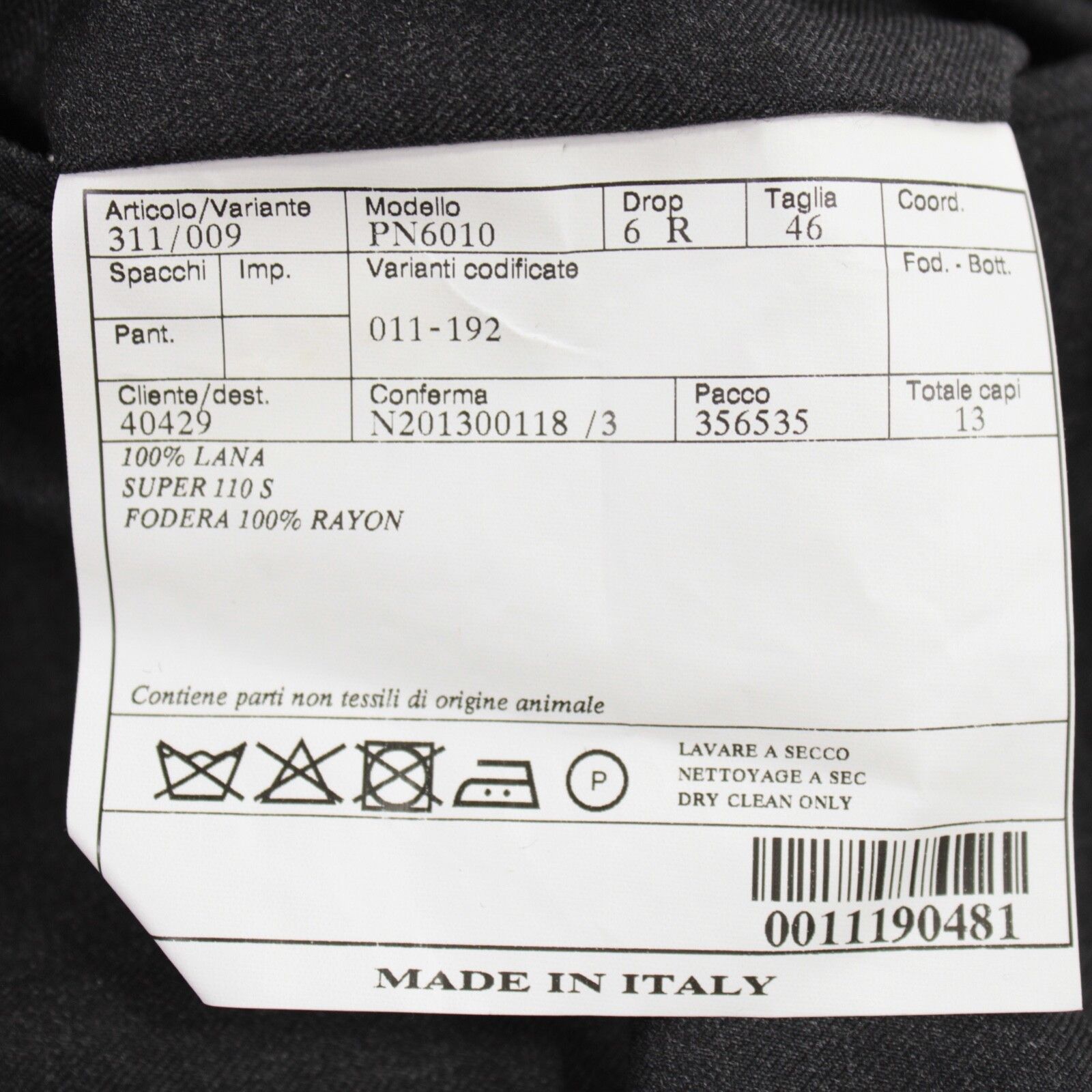 Belvest Belvest New with tags Dress Pants Size 30 US In Gray Size US 30 / EU 46 - 5 Thumbnail