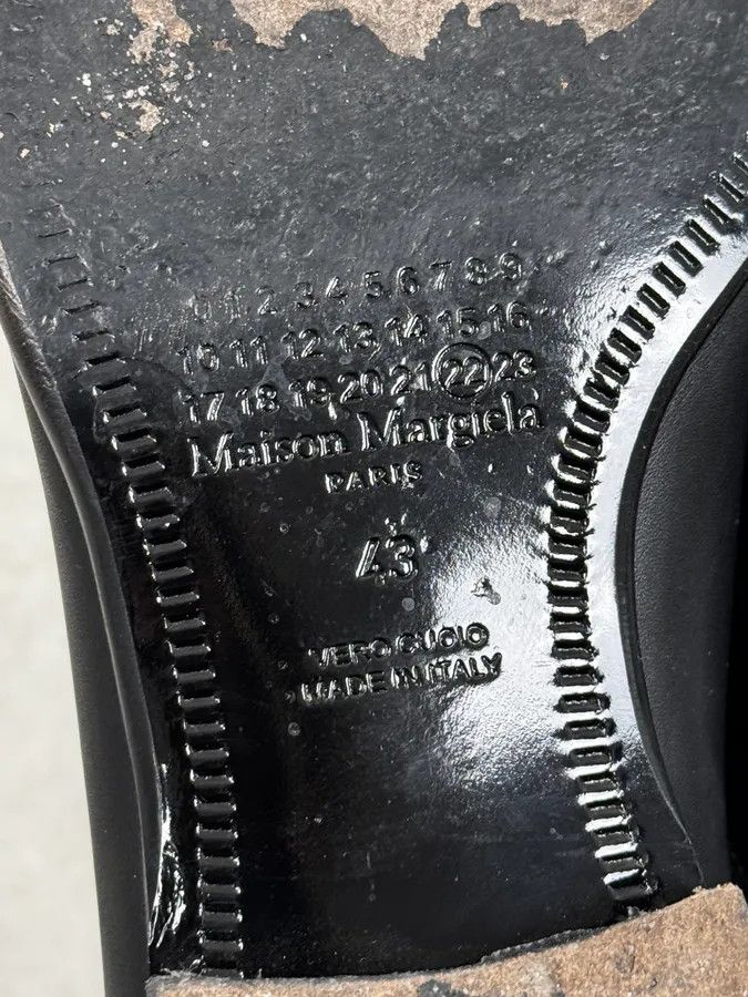 Maison Margiela Maison Margiela Black Premium Minimalist Leather Boots Size US 10 / EU 43 - 8 Thumbnail