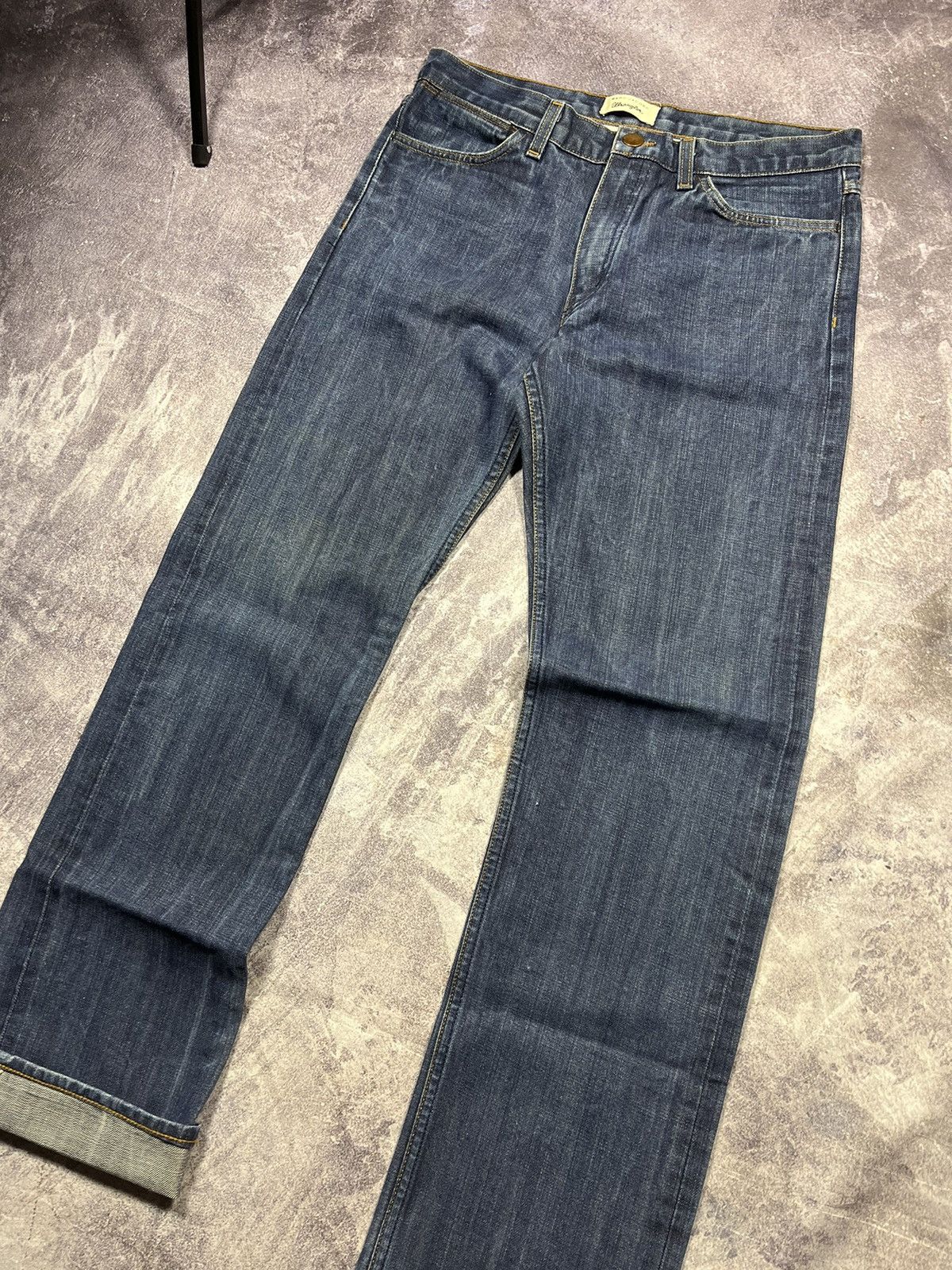 Marc Jacobs Wrangler x Marc Jacobs Selvage Jeans Denim Vintage Size US 32 / EU 48 - 3 Thumbnail