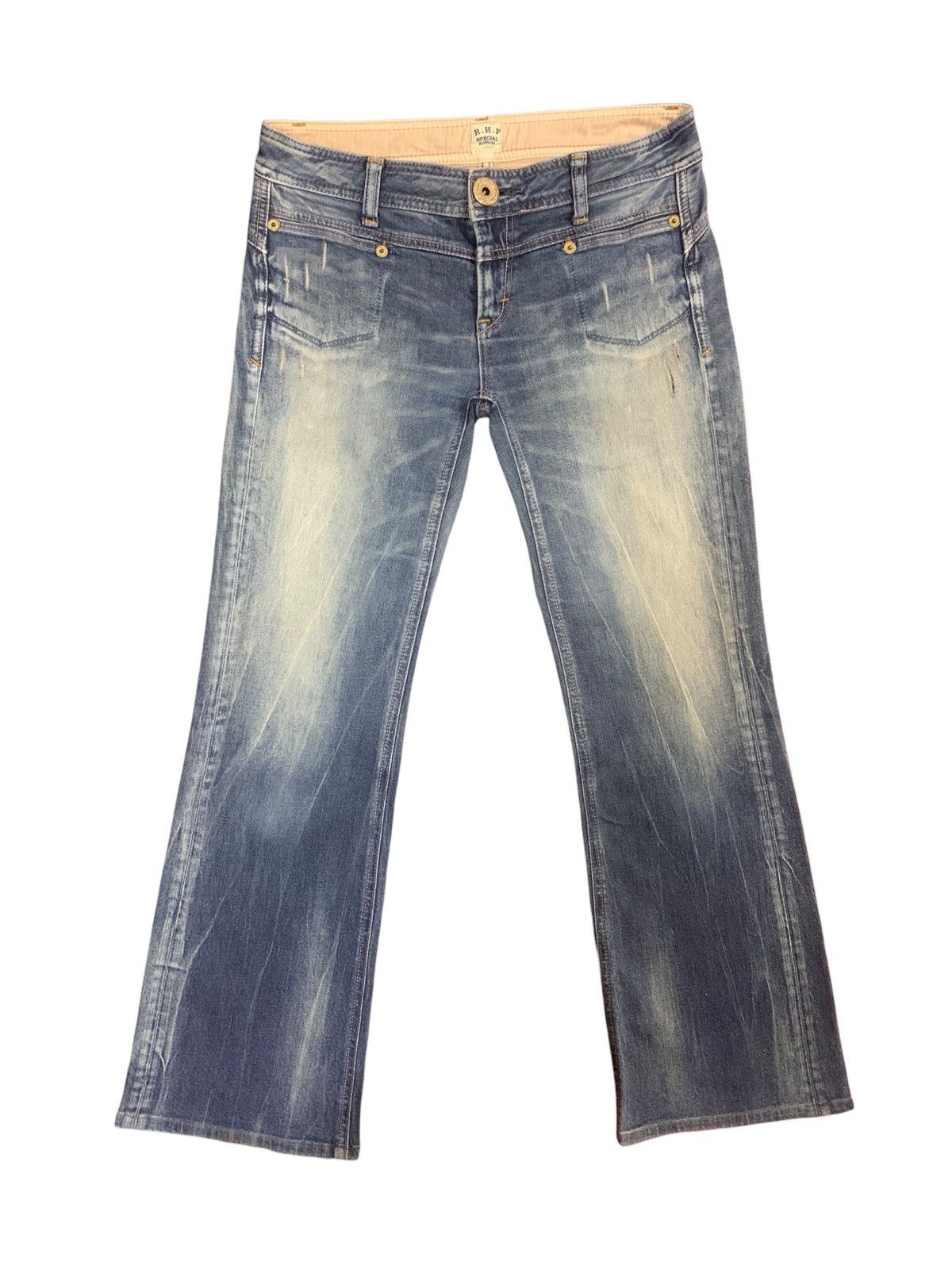 If Six Was Nine × Japanese Brand × Le Grande Bleu (L.G.B.) 🔥Flare🔥 Vintage Rhp Special Edition Bootcut Jeans Size US 32 / EU 48 - 1 Thumbnail