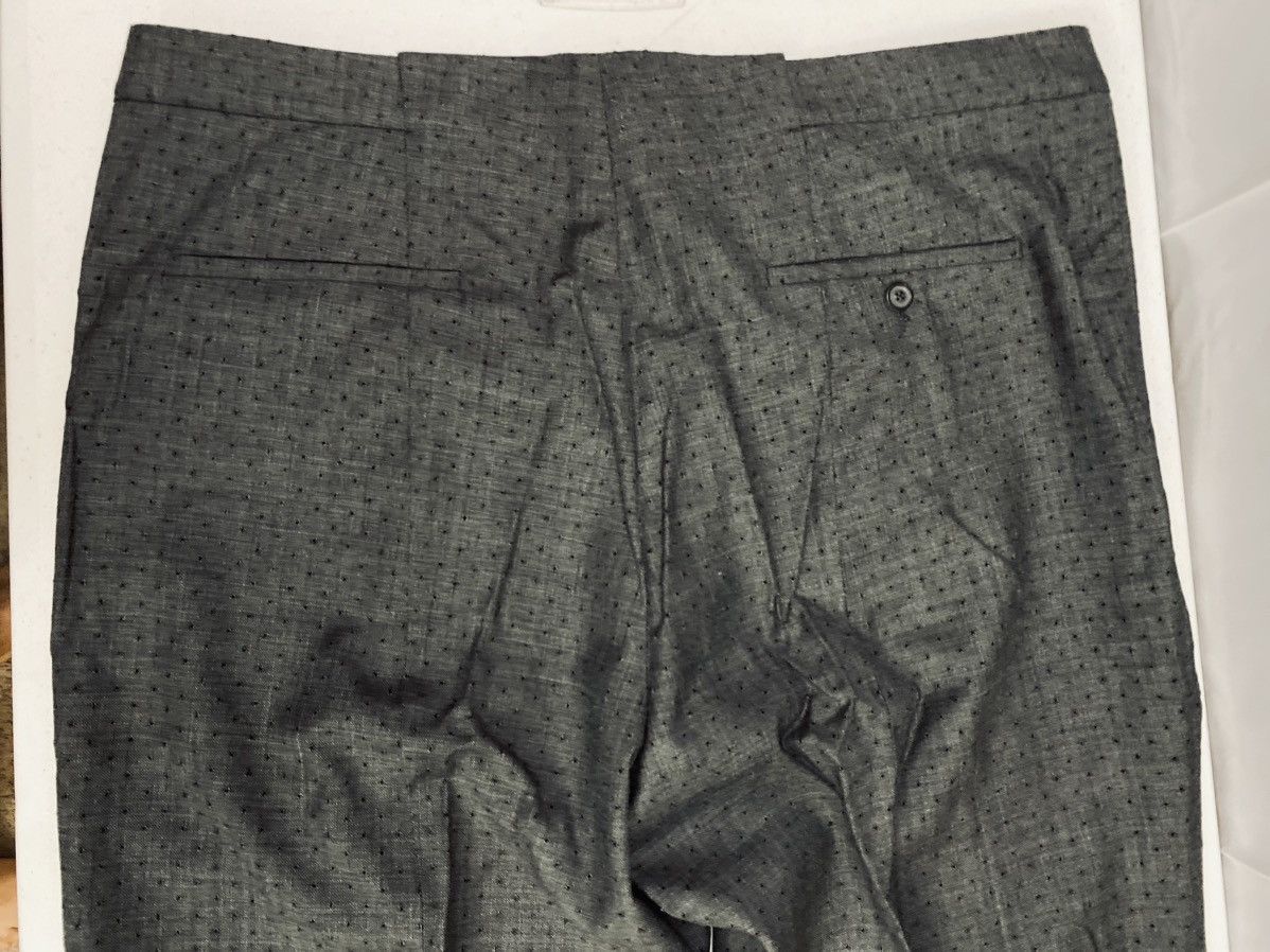 Maison Margiela MM 🇮🇹 Grey Wool Airate Slacks Runway Vintage 2010 NWT Size 38R - 8 Thumbnail
