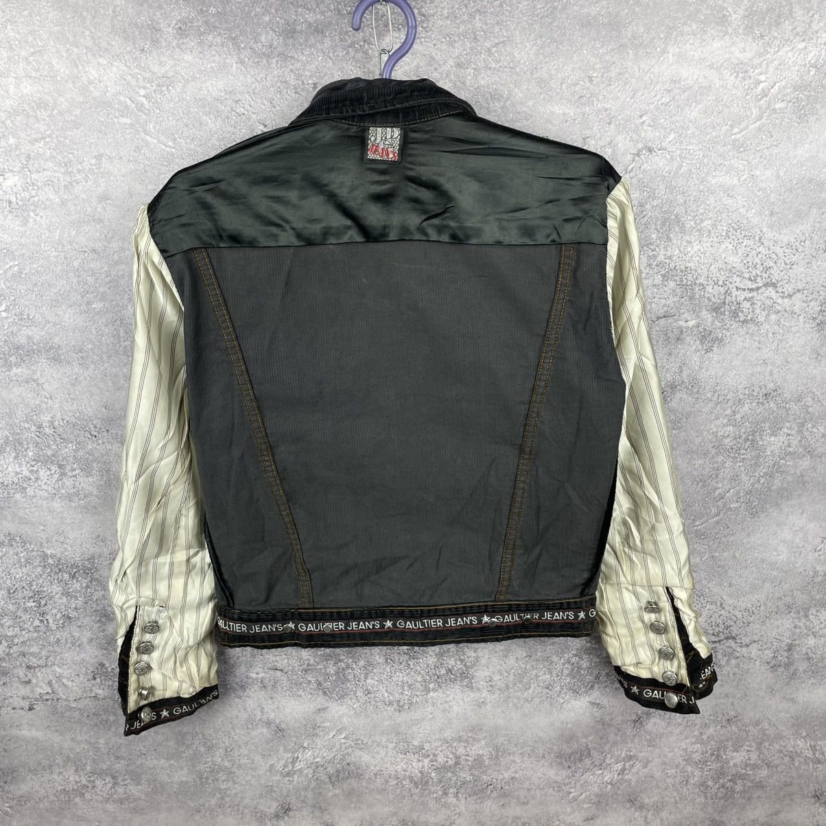 Jean Paul Gaultier Vintage Jean Paul Gaultier JPG Velvet Reversible Jacket Size S / US 4 / IT 40 - 4 Thumbnail