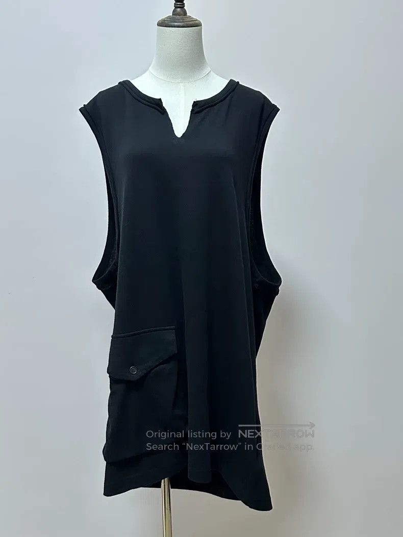 Yohji Yamamoto Yohji Yamamoto size 3 Black pocket vest Size L / US 10 / IT 46 - 1 Thumbnail