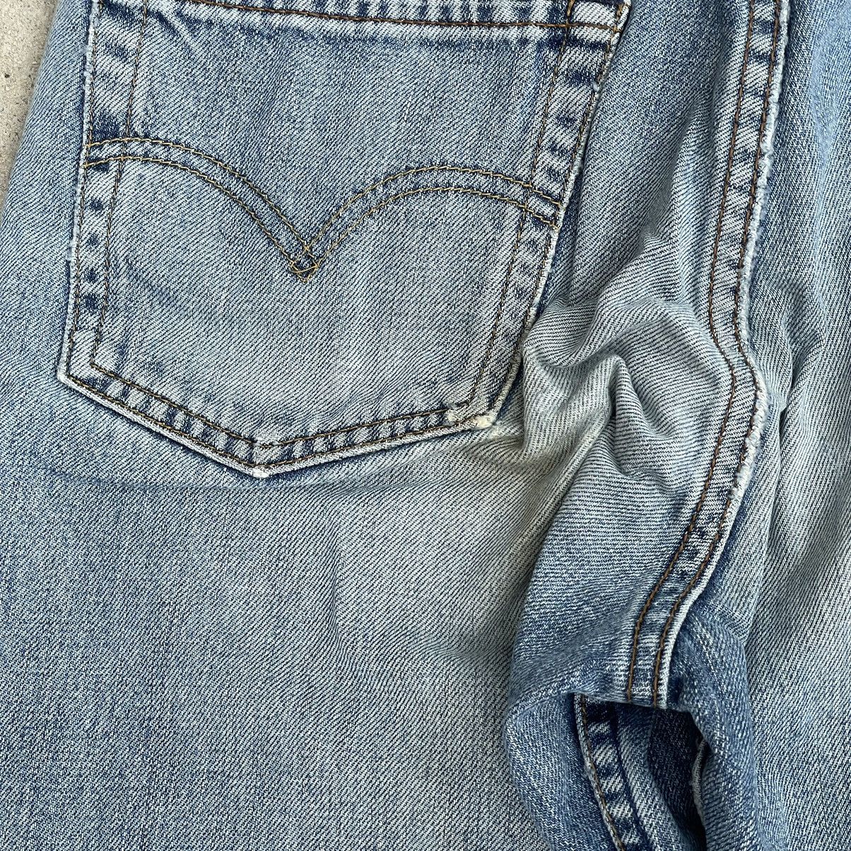 Levi's × Levi's Vintage Clothing “DISTRESSED SELVEDGED LEVIS” RARE WHITELINE SELVEDGE DENIM Size US 30 / EU 46 - 14 Thumbnail