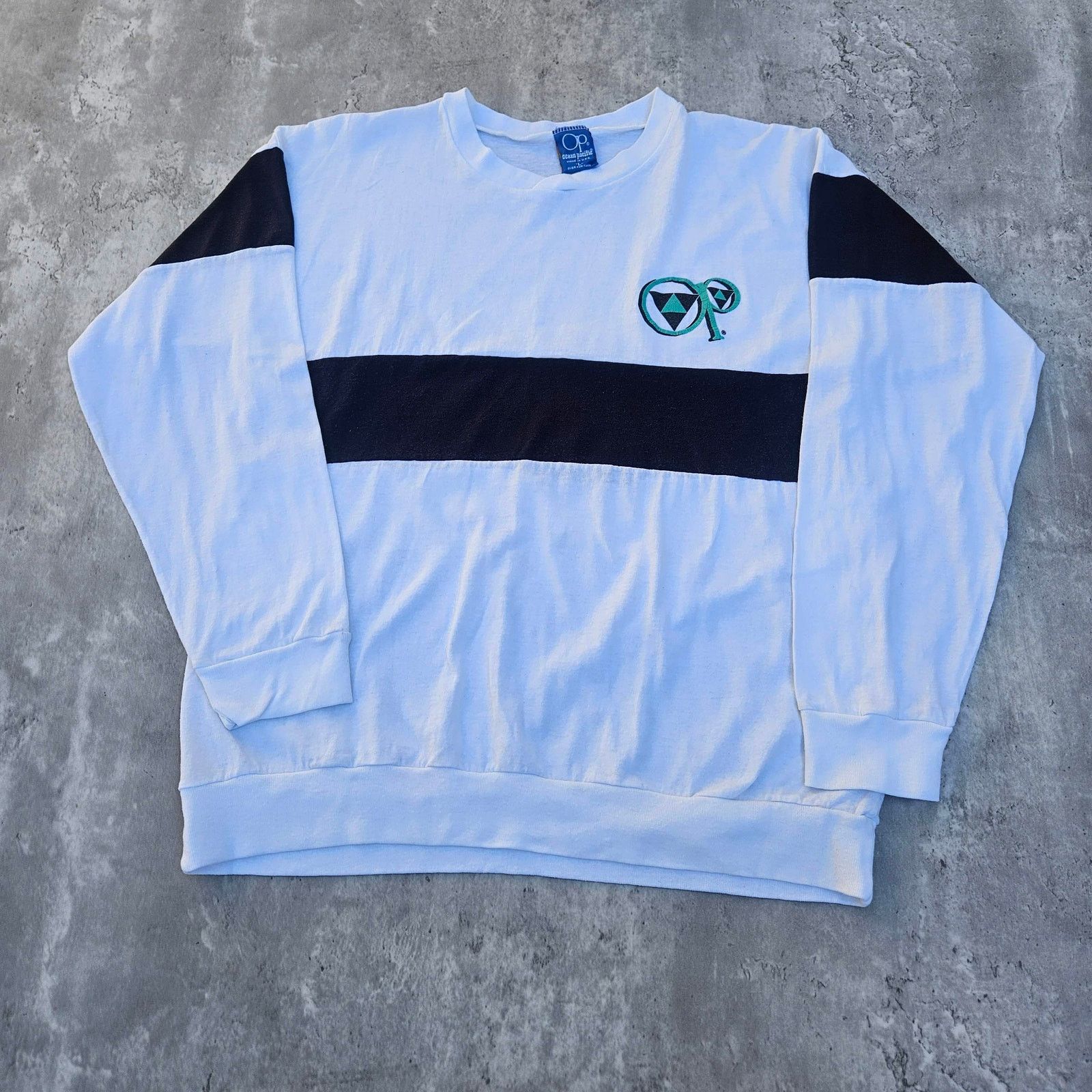 Ocean Pacific Vintage Ocean Pacific Surf Wear Shirt Long Sleeve Size Large Size US L / EU 52-54 / 3 - 1 Thumbnail