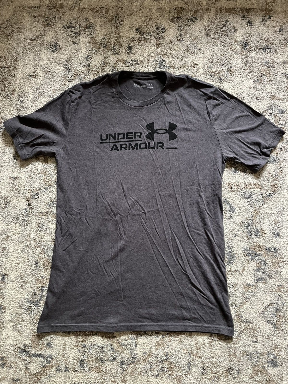 Under Armour Under Armour Mens Medium Gray Performance T-Shirt Size US M / EU 48-50 / 2 - 1 Thumbnail