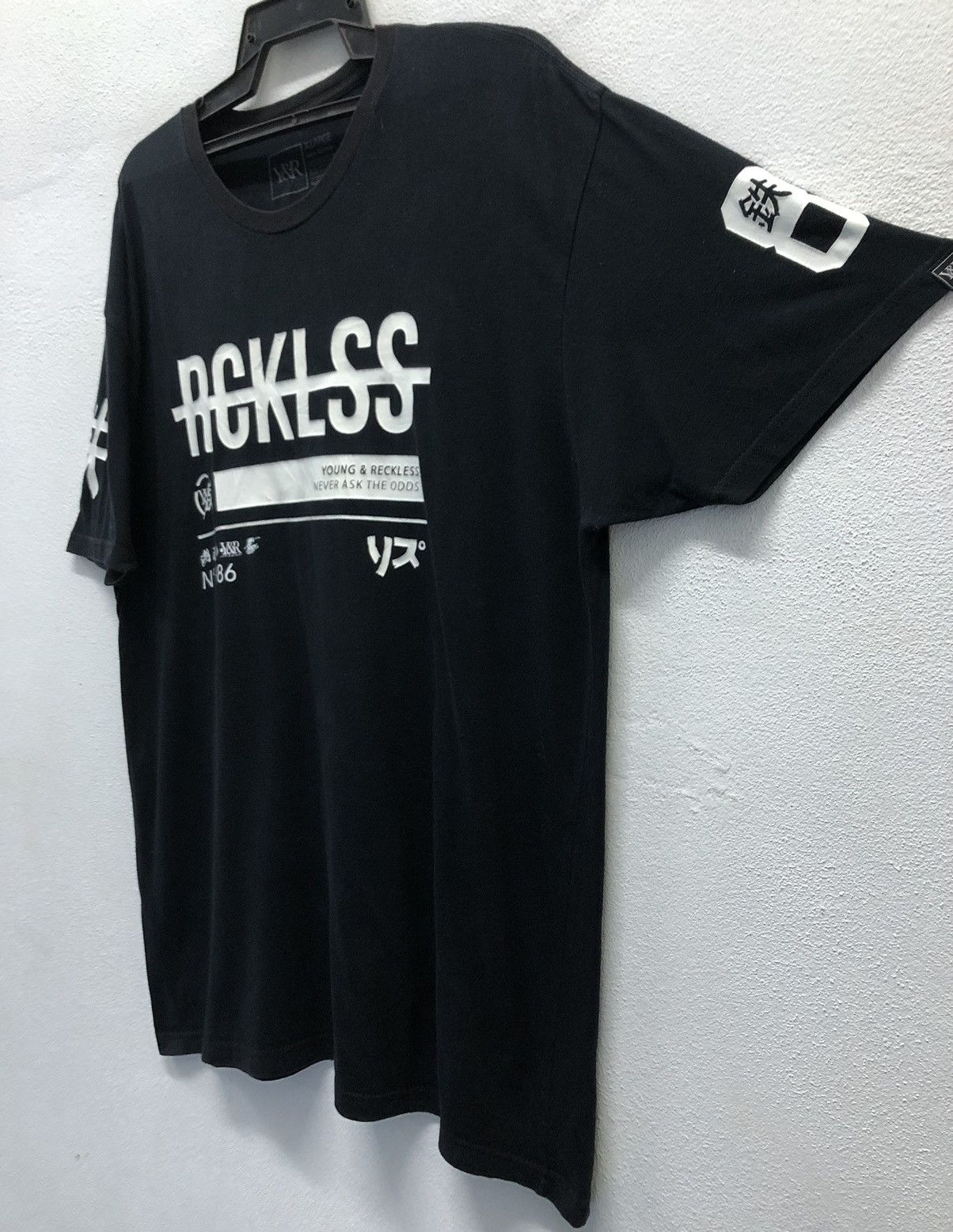 Young And Reckless Vintage Young & Reckless Never Ask The Odds T-Shirt Size US XL / EU 56 / 4 - 6 Thumbnail