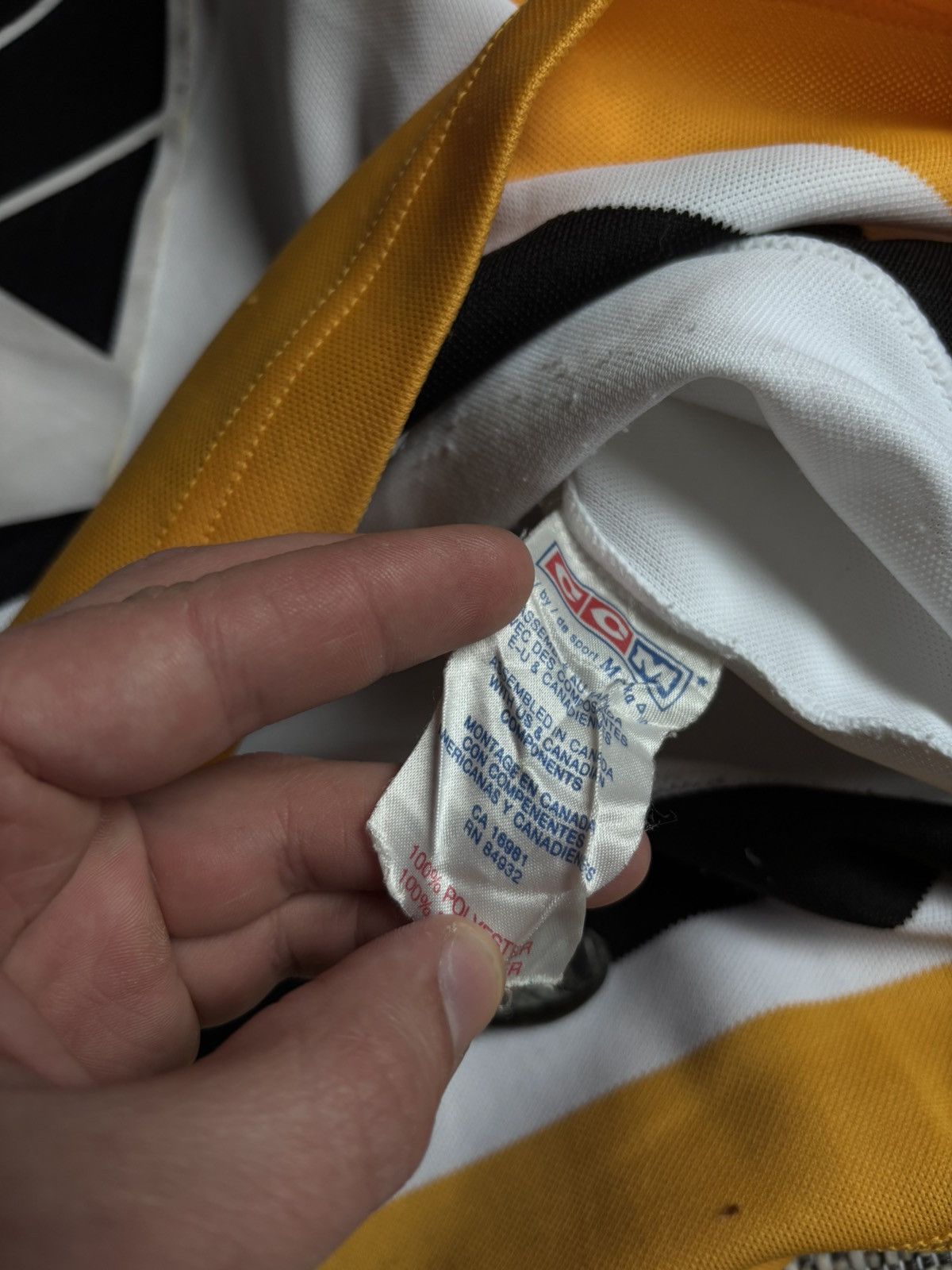Ccm Vintage 90s CCM Pittsburgh Penguins "Robopen" NHL Jersey Size US M / EU 48-50 / 2 - 5 Thumbnail