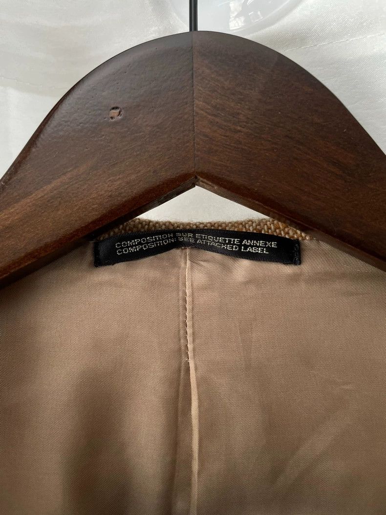 Yohji Yamamoto yohji Yamamoto size 3 Medieval cashmere tweed beige jacket Size M / US 6-8 / IT 42-44 - 5 Thumbnail