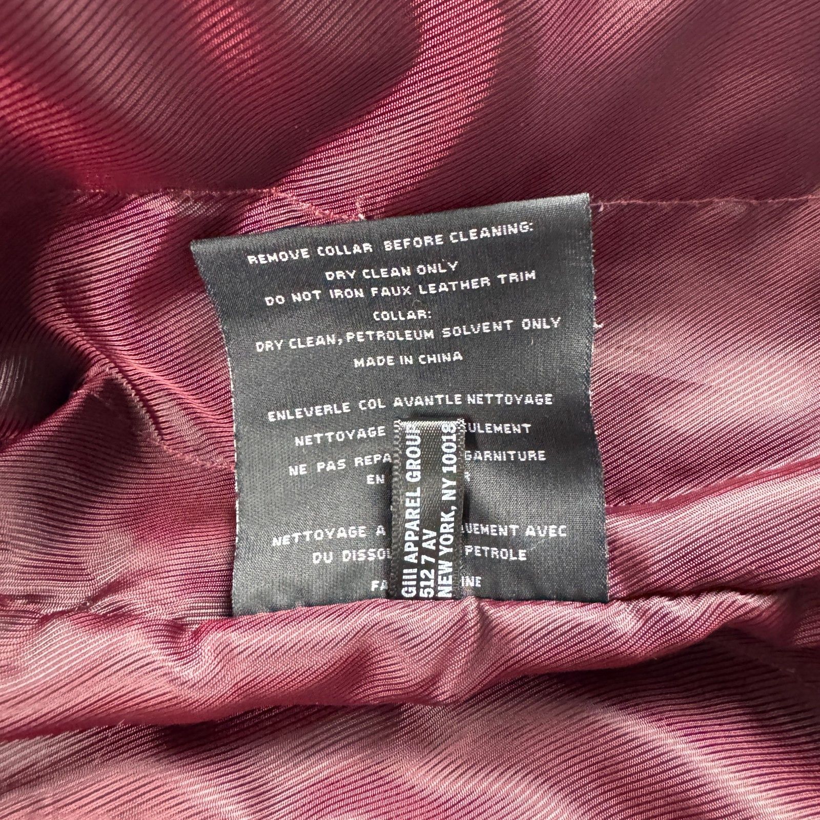 Andrew Marc Wool Blend Charcoal Gray Bomber Jacket Andrew Marc L Size US L / EU 52-54 / 3 - 13 Thumbnail