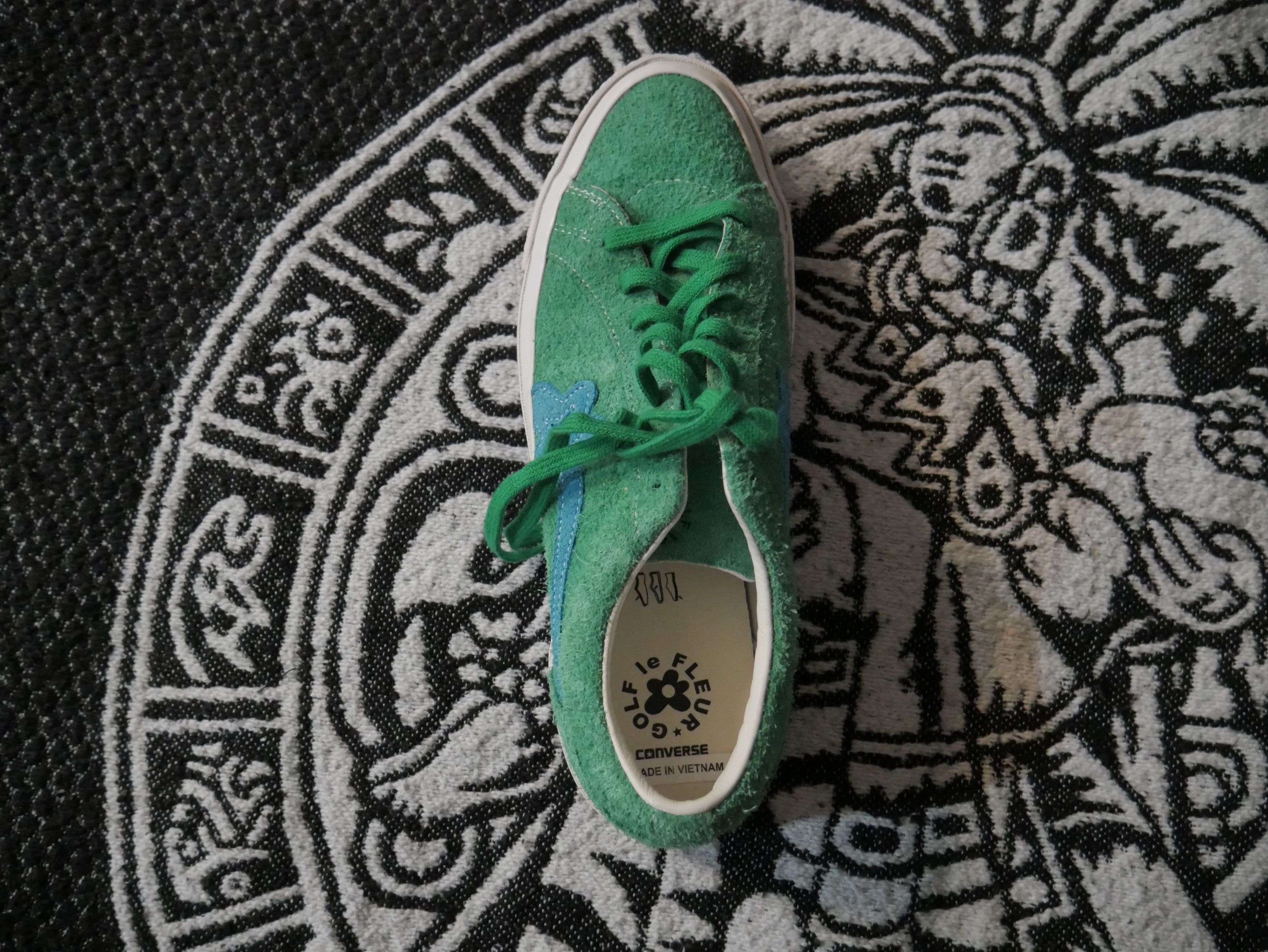 Converse × Golf le Fleur "Jolly Green" Golf Le Fleur Converse Size US 11 / EU 44 - 7 Thumbnail