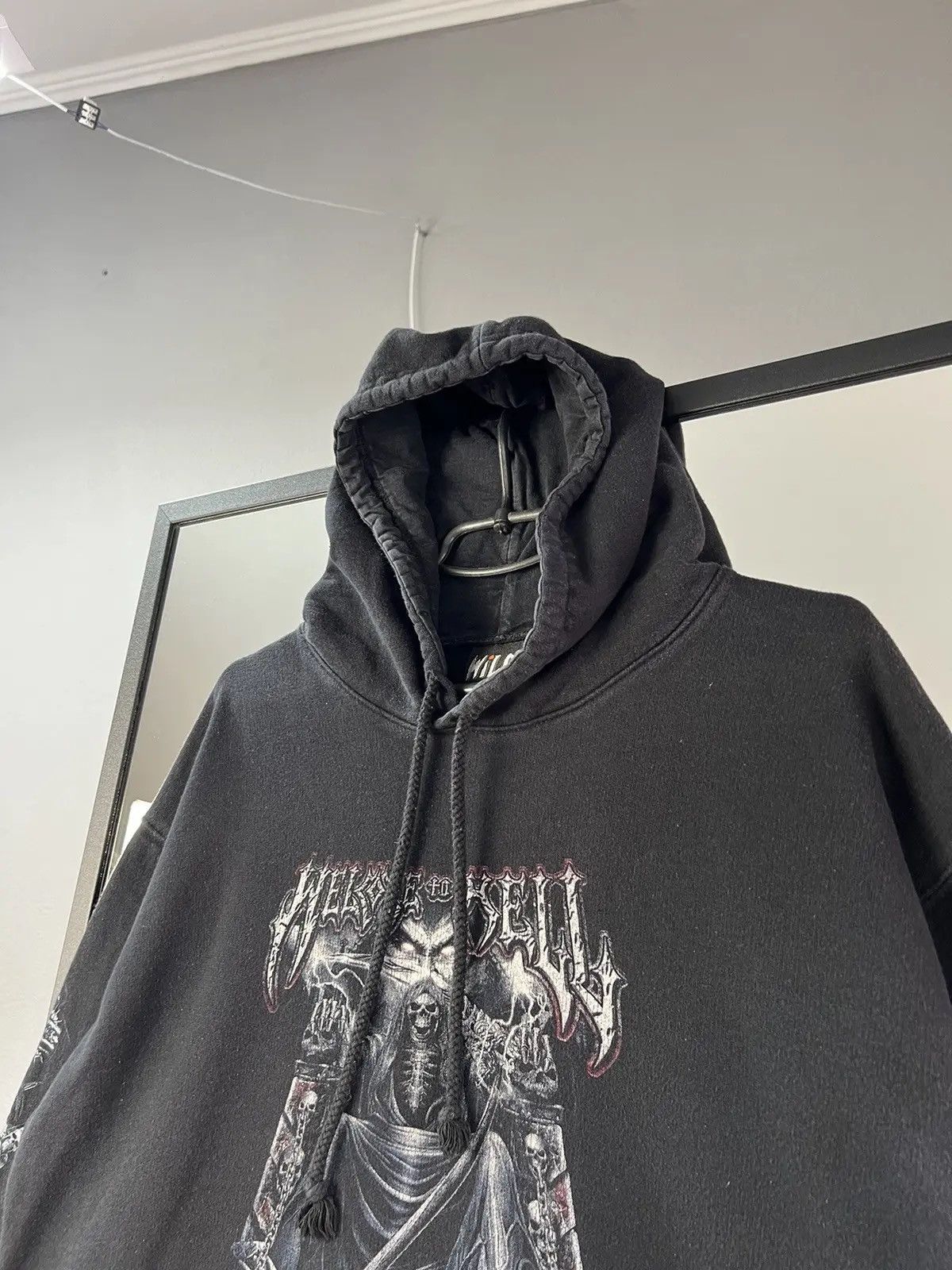 Band Tees Rare Venom Hoodie Welcome to Hell Wild Y2K vintage Motörhead Size US XL / EU 56 / 4 - 3 Thumbnail