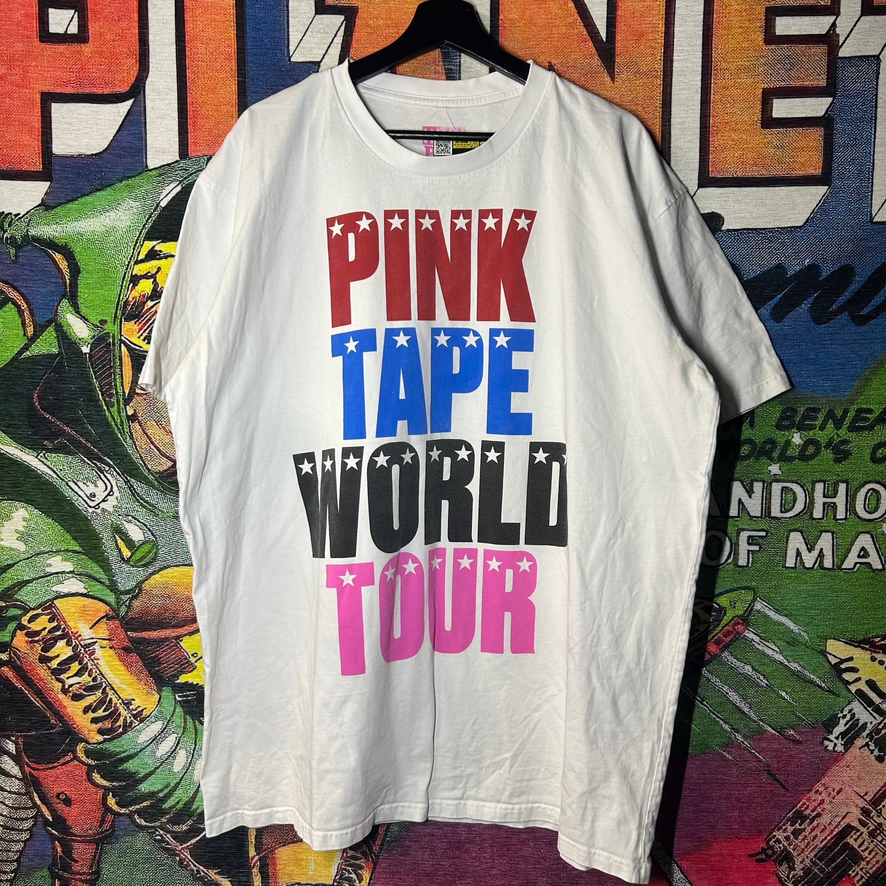 Lil Uzi Vert Pink Tape World Tour Tee Size 2XL