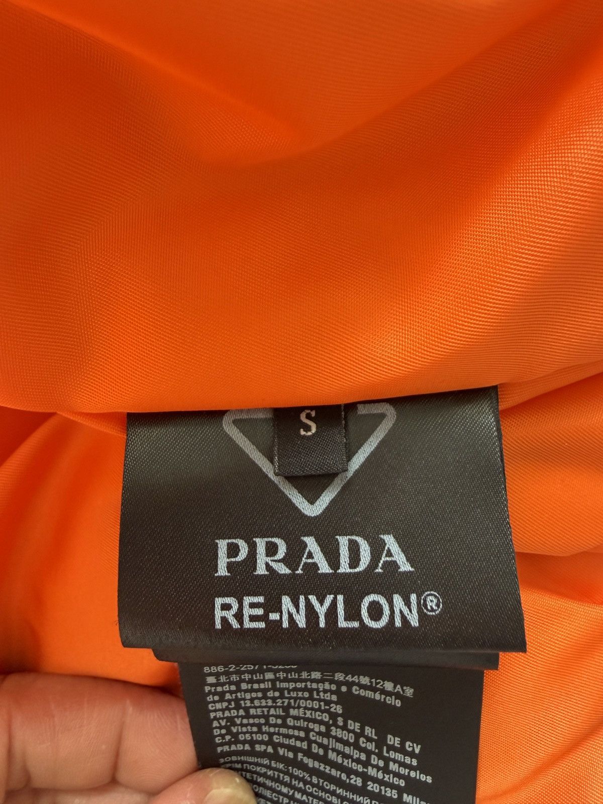 Prada PRADA Padded Re-Nylon Bomber Blouson Jacket Size US S / EU 44-46 / 1 - 10 Thumbnail