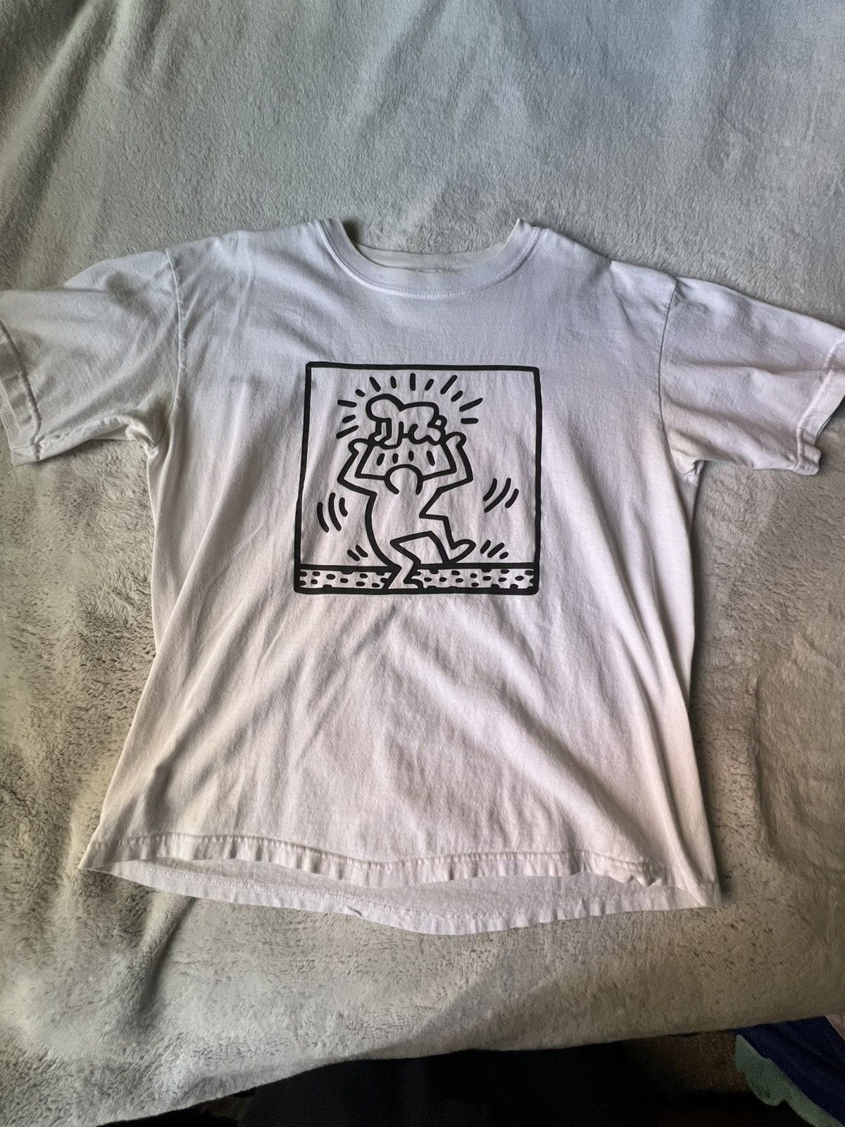 Keith Haring × Vintage ‘00s KEITH HARING x POPSHOP COLLAB Size US M / EU 48-50 / 2 - 2 Thumbnail