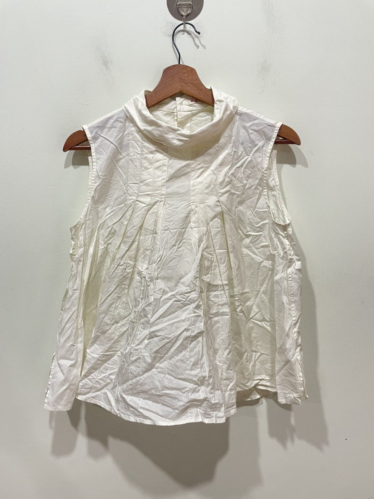 Marni × Uniqlo Marni White Blouse Size M / US 6-8 / IT 42-44 - 1 Thumbnail