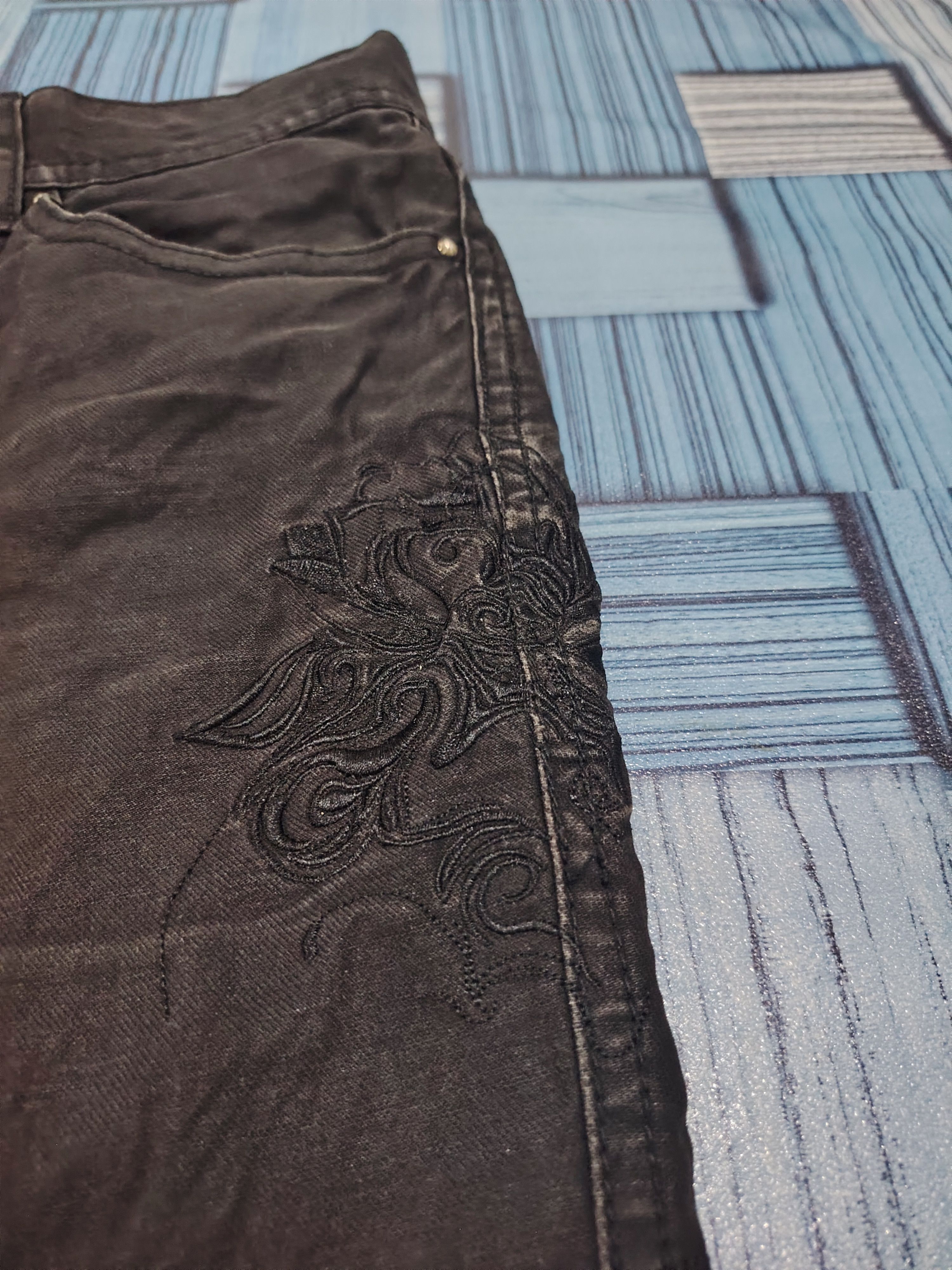 Japanese Brand Midas black pants Size US 29 - 4 Thumbnail