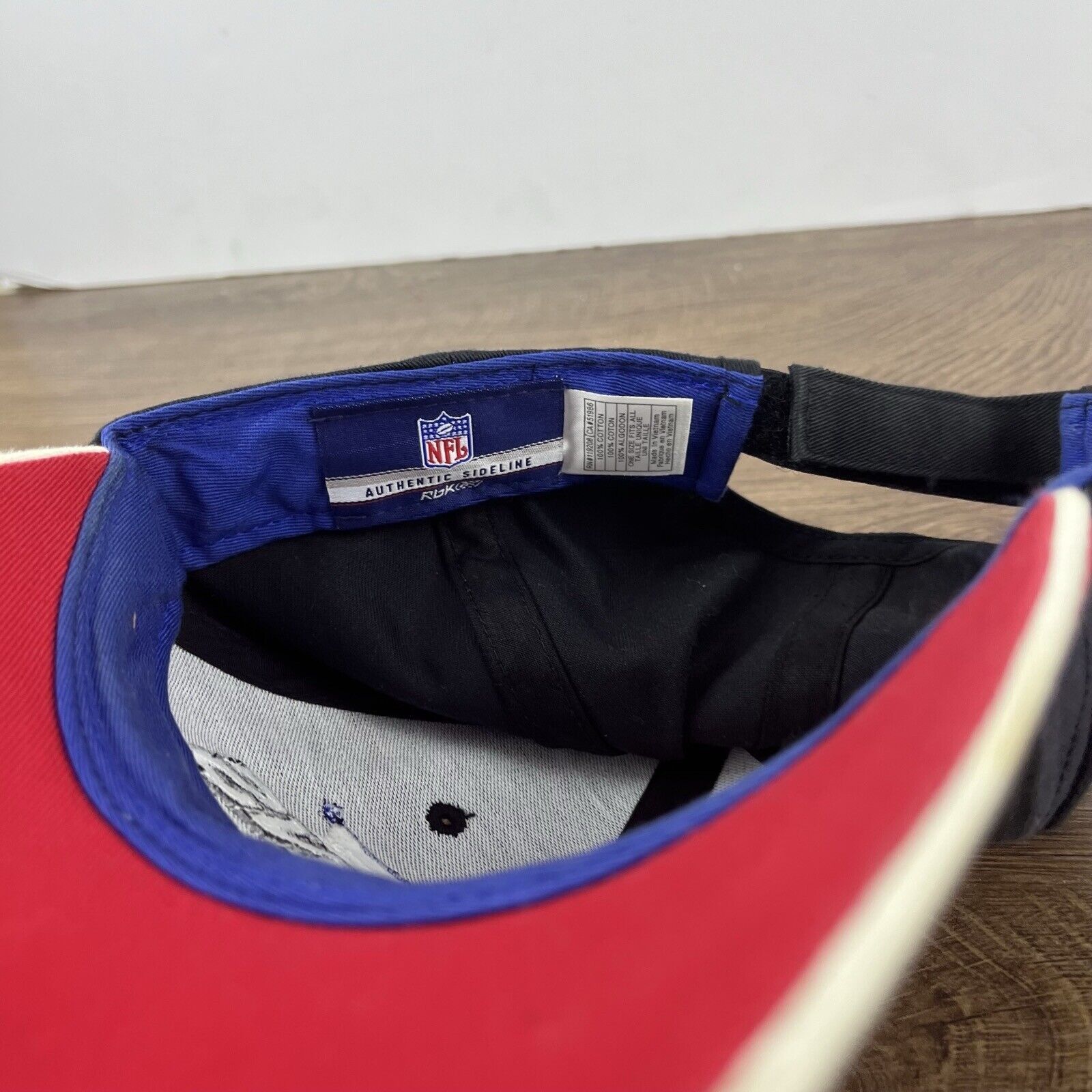 Reebok New York Giants Hat Conference Champions Black Adjustable Ha Size ONE SIZE - 16 Thumbnail