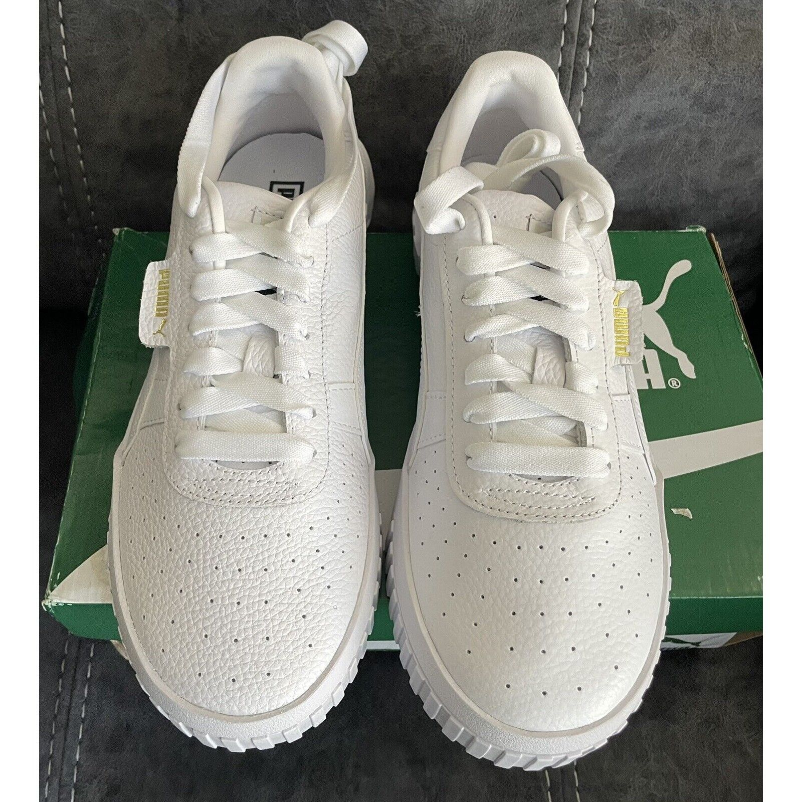 Puma PUMA Classic Shoes Cali athletic shoes white size 9 womens Size US 9 / EU 42 - 2 Thumbnail