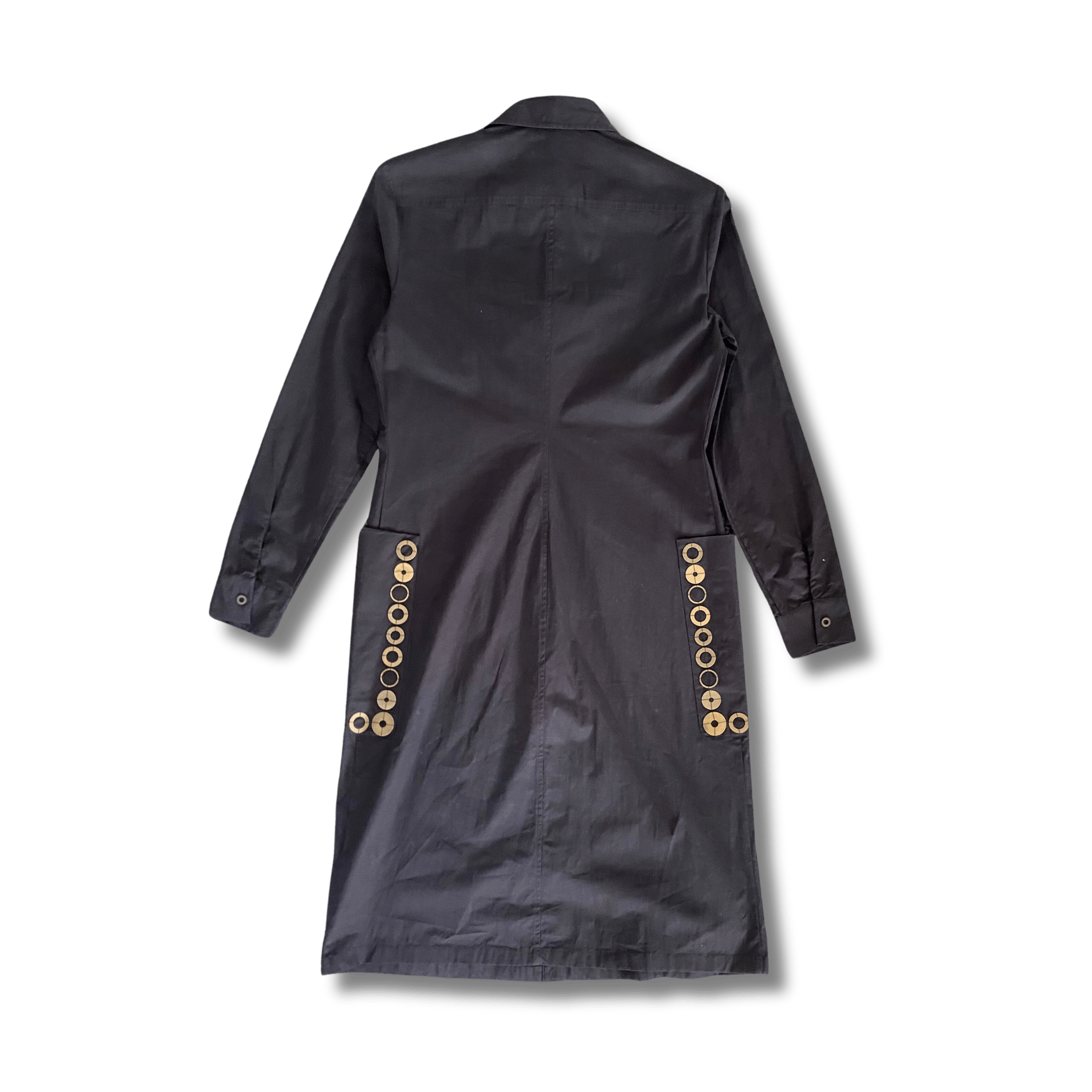Bottega Veneta Bottega Veneta Technical Coated Midi Dress Size S / US 4 / IT 40 - 2 Thumbnail