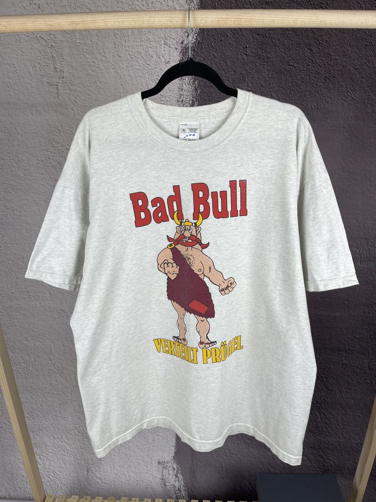 Other Screen Stars FOTL Bad Bull Viking big logo tee shirt Size US XL / EU 56 / 4 - 2 Thumbnail