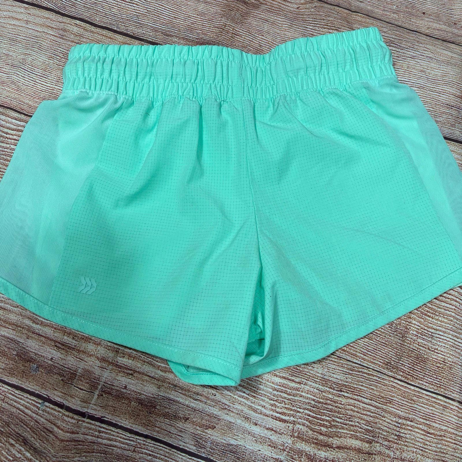 Other All in Motion Girls 10/12 Mint Green Athletic Shorts Size 24" / US 00 / IT 34 - 7 Thumbnail