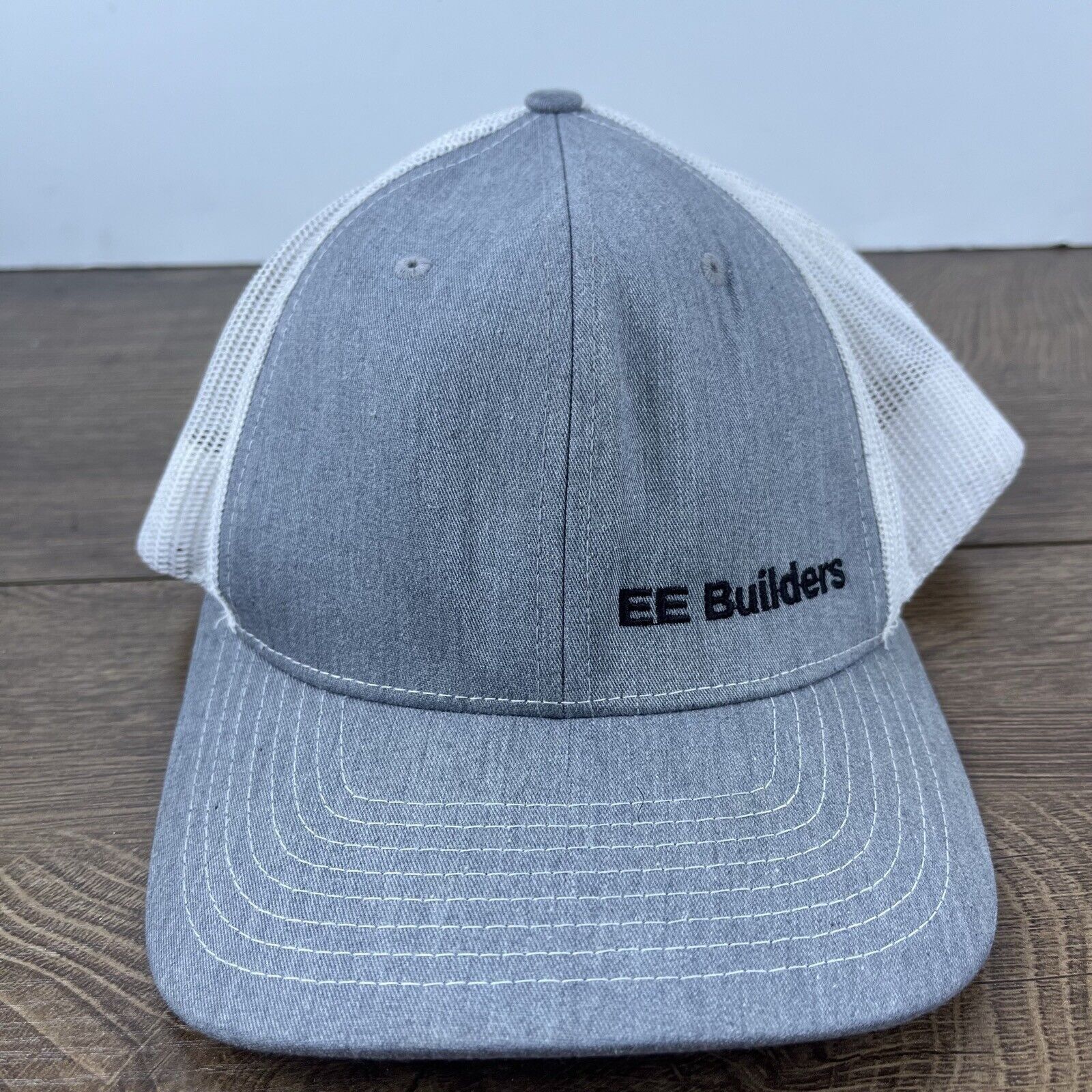 Other EE Builders Snapback Hat Gray Adjustable Hat Adult Fit Gray Size ONE SIZE - 2 Thumbnail