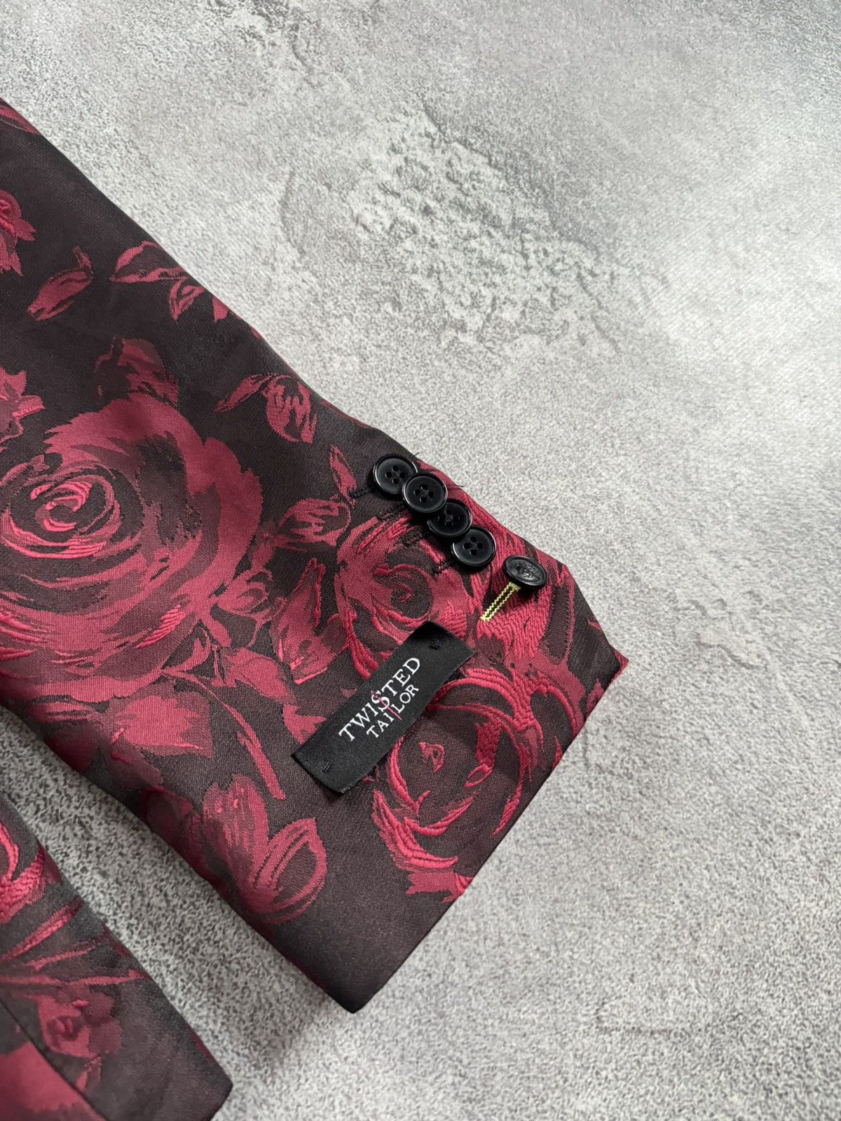 Other Twisted Tailor 40R all printed rose 🌹 blazer light jacket Size 40R - 9 Thumbnail