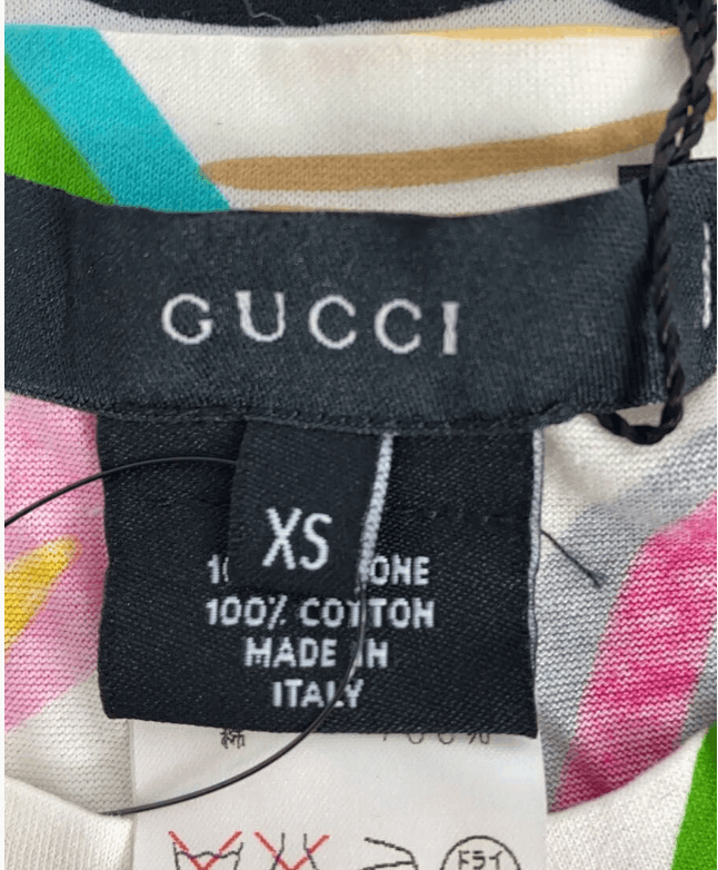Gucci Tom Ford Era 90s Floral / Fruits / T shirt NWT Size US XS / EU 42 / 0 - 3 Thumbnail