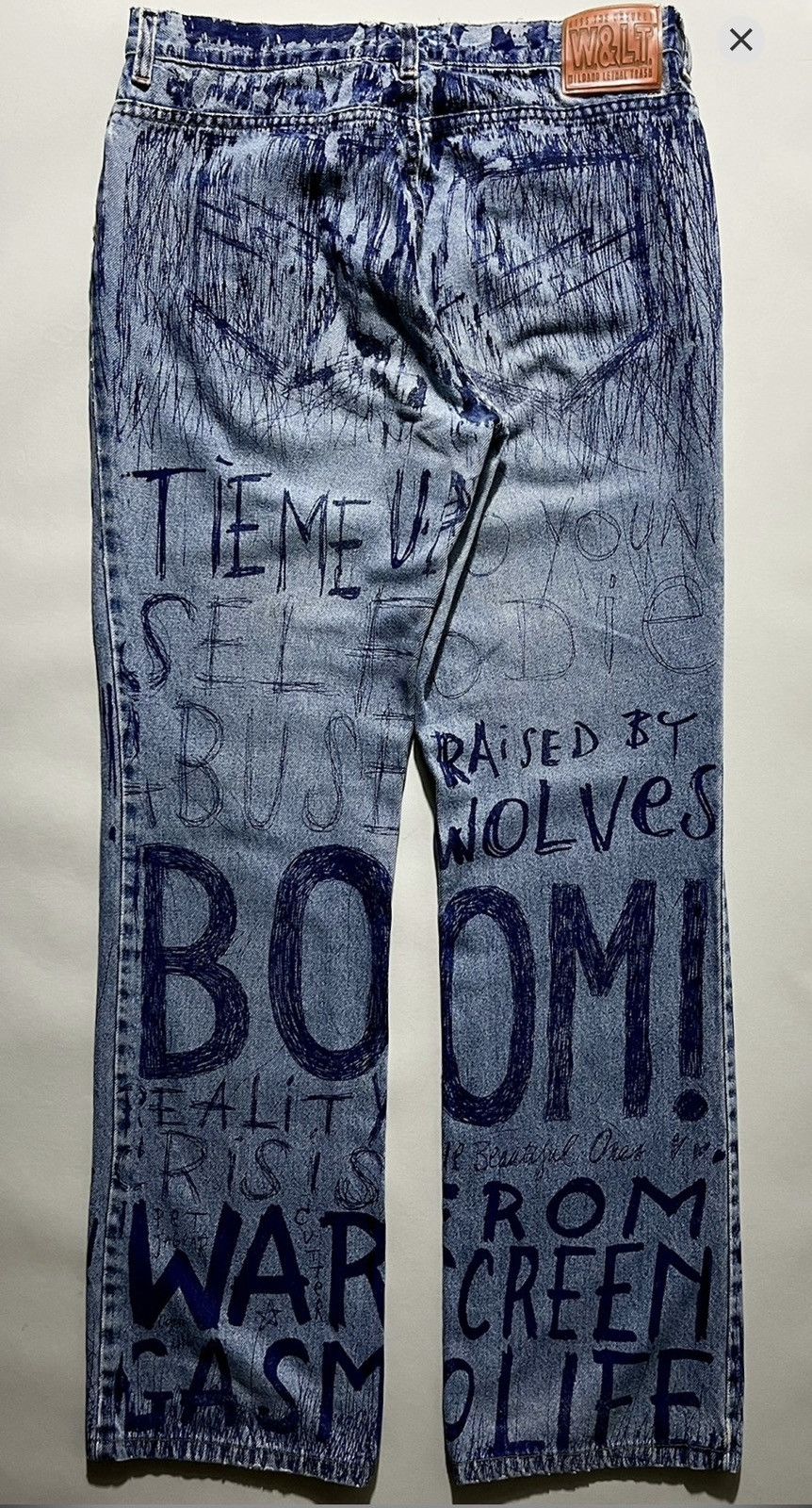 W&LT × Walter Van Beirendonck W&LT 97/98 Pen Denim Size US 32 / EU 48 - 2 Thumbnail