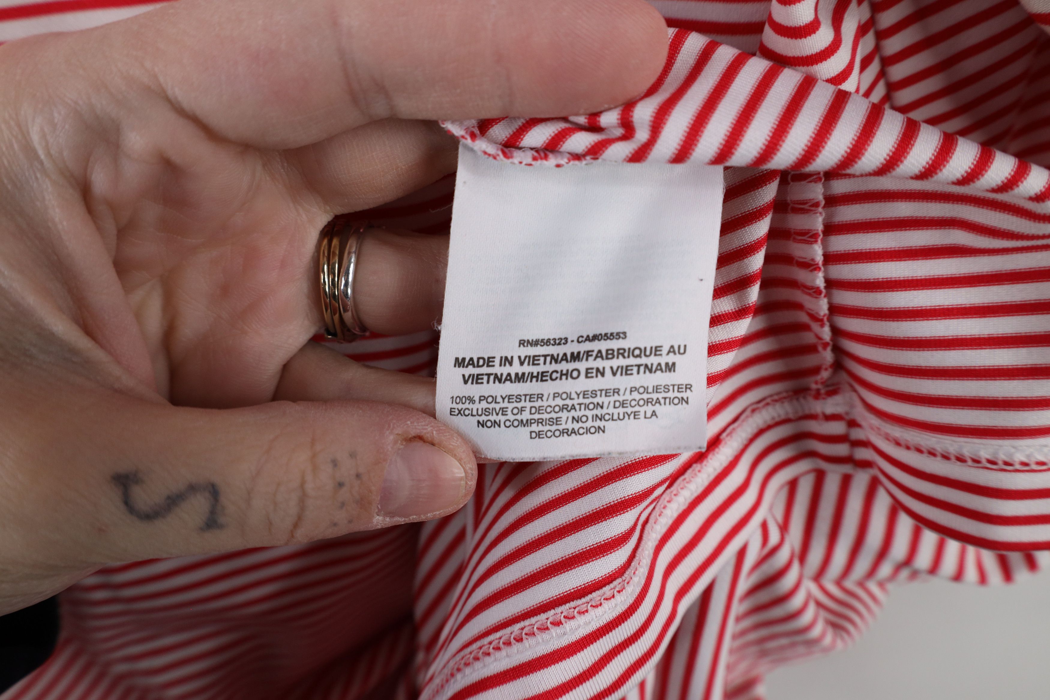 Nike × Vintage Nike Ohio State University Striped Collared Polo Shirt Red Size US XL / EU 56 / 4 - 10 Thumbnail