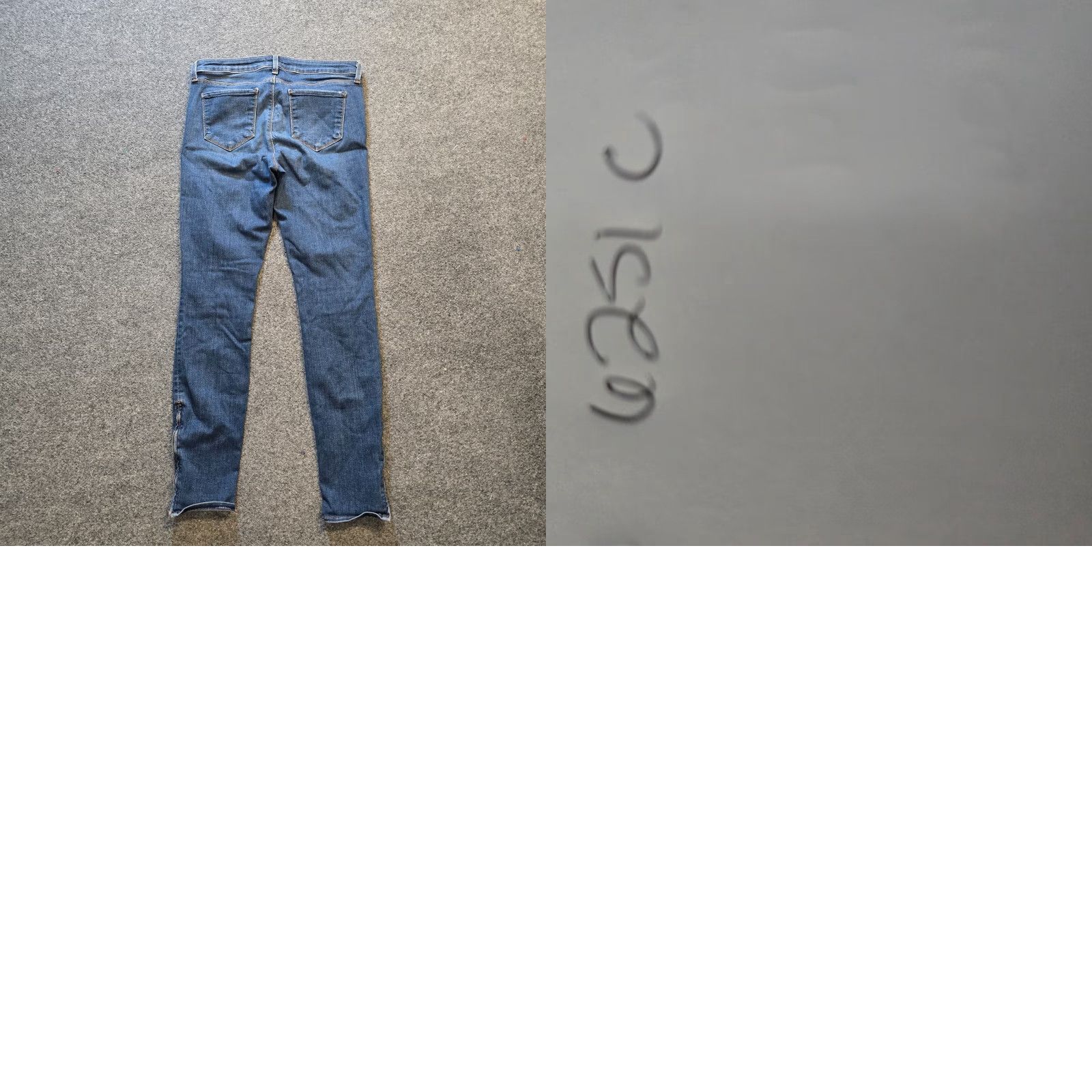 L'AGENCE L'AGENCE Jeans Women Size 27 Blue Denim Stretch Ankle Zip Mid Rise Capsule Casual Jeans Women Regular 27in 5-Pocket Denim Blue Jeans Size 27" / US 4 / IT 40 - 9 Thumbnail