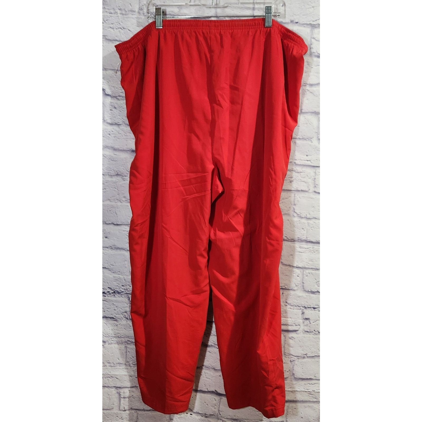 Other Koret Woman Sport Red Drawstring Waist Sweatpants 22W Plus Size 42" / US 20 - 4 Thumbnail